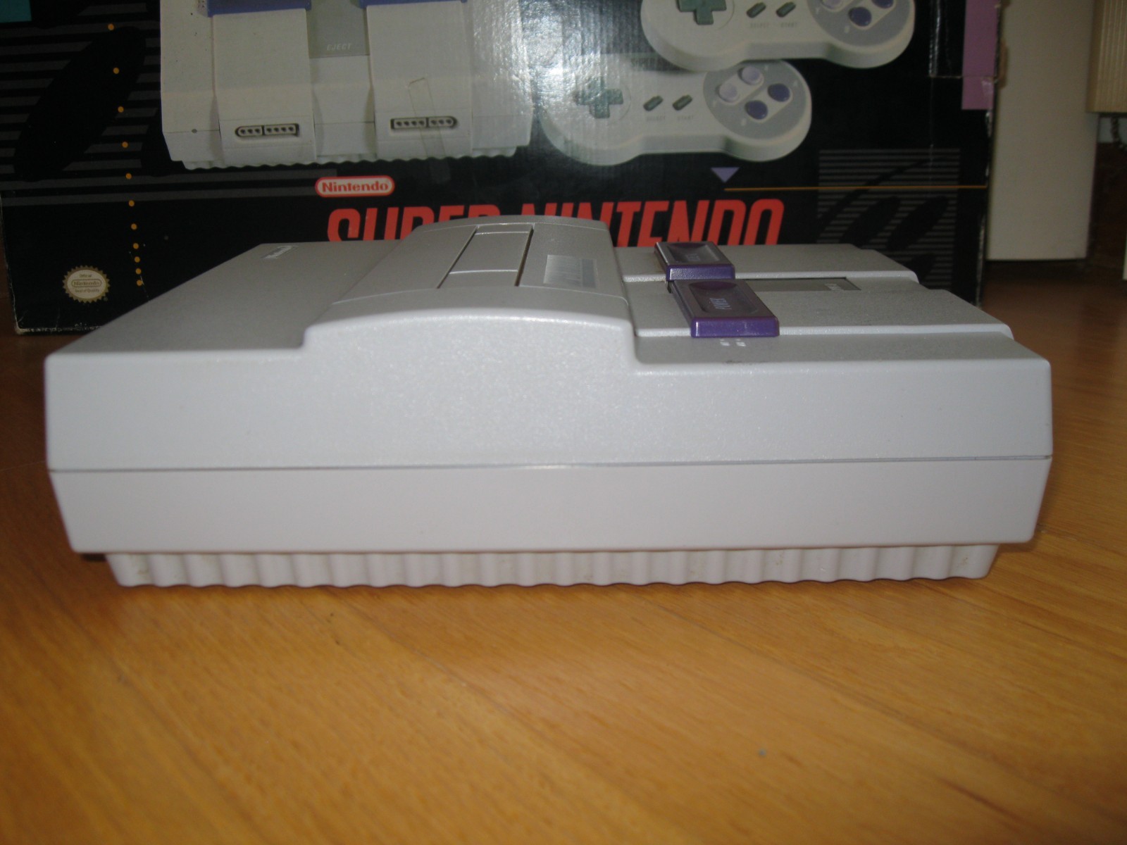Super Nintendo SUPER NES Super Set Complete Box SUPER MARIO WORLD GAME
