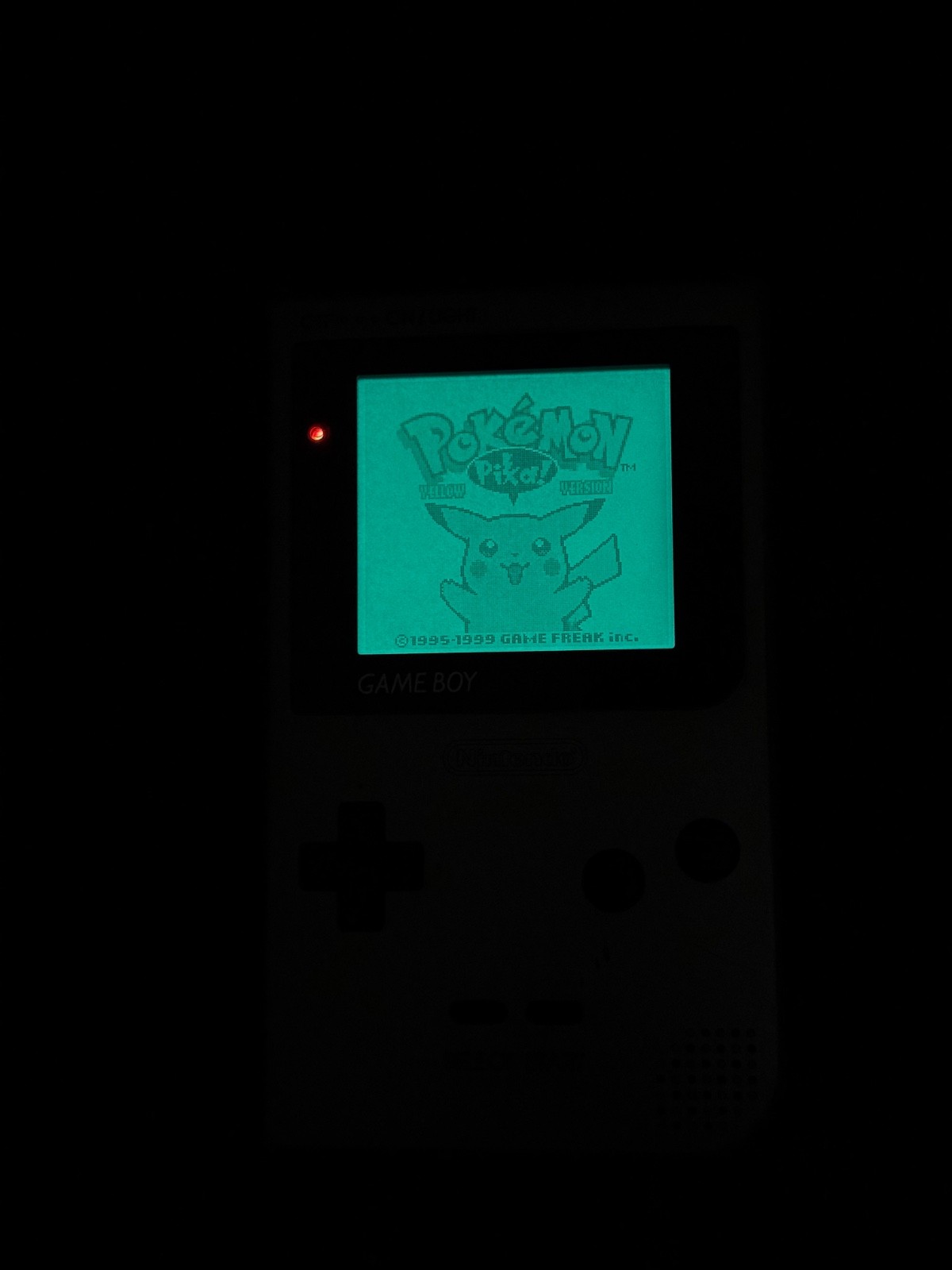 Nintendo Gameboy Light Silver – Good Condition – Serviced – New Capacitors