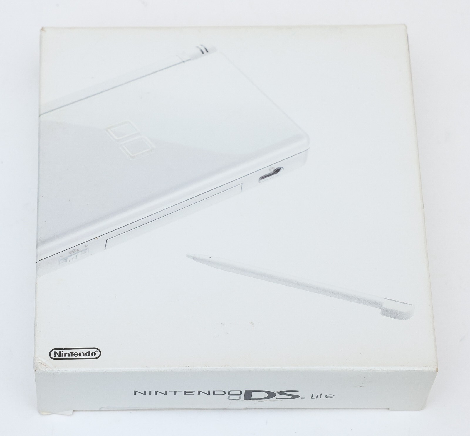 Nintendo DS Lite NDSL Crystal White USG-001 For Taiwan Only Release – No Battery