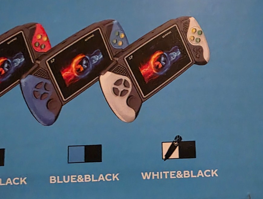 Controller Game Game Box White Digital Game Player S7 PSP OR Switch Style