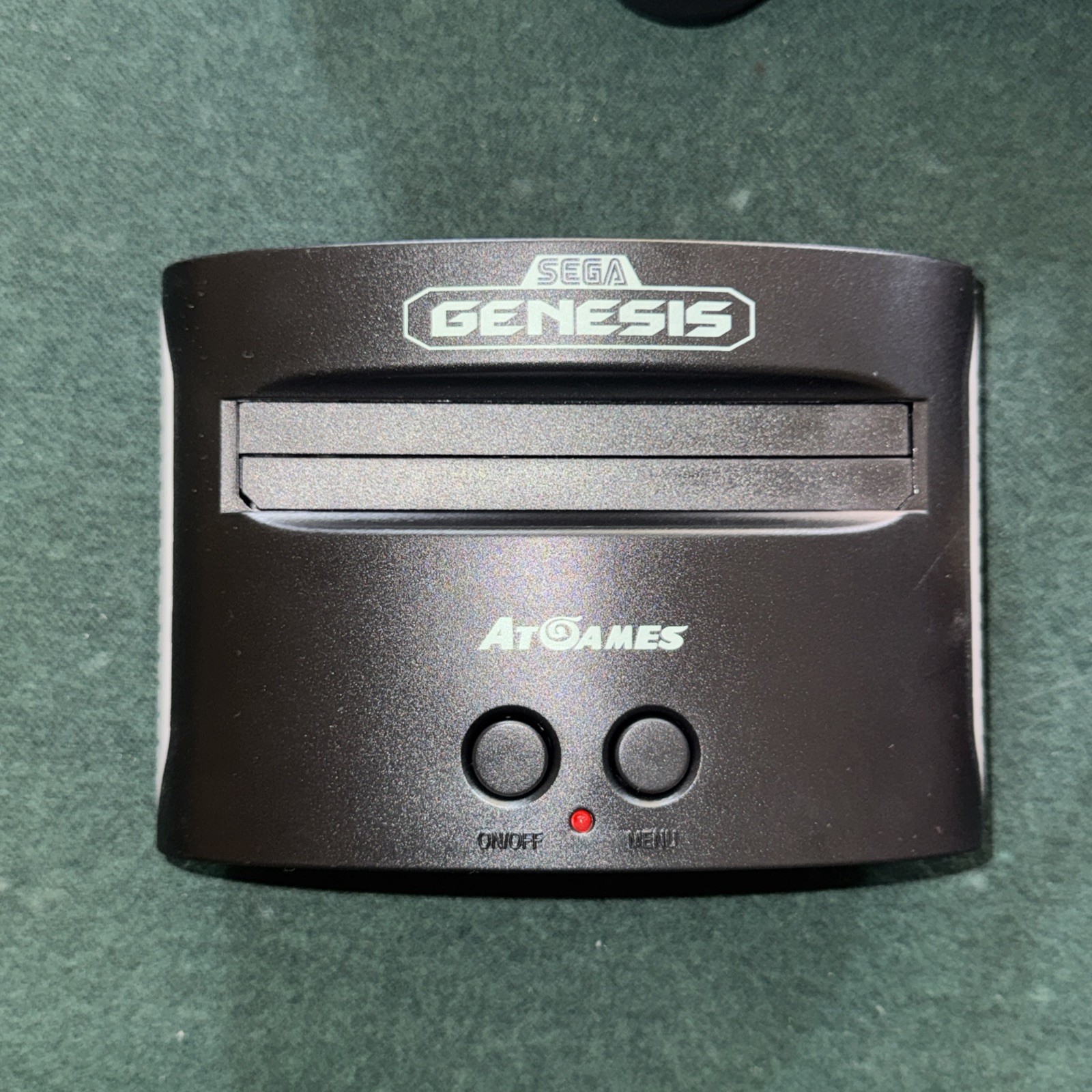 Sega Genesis Classic Game Console and 2 controllers w/Power and RCA cords
