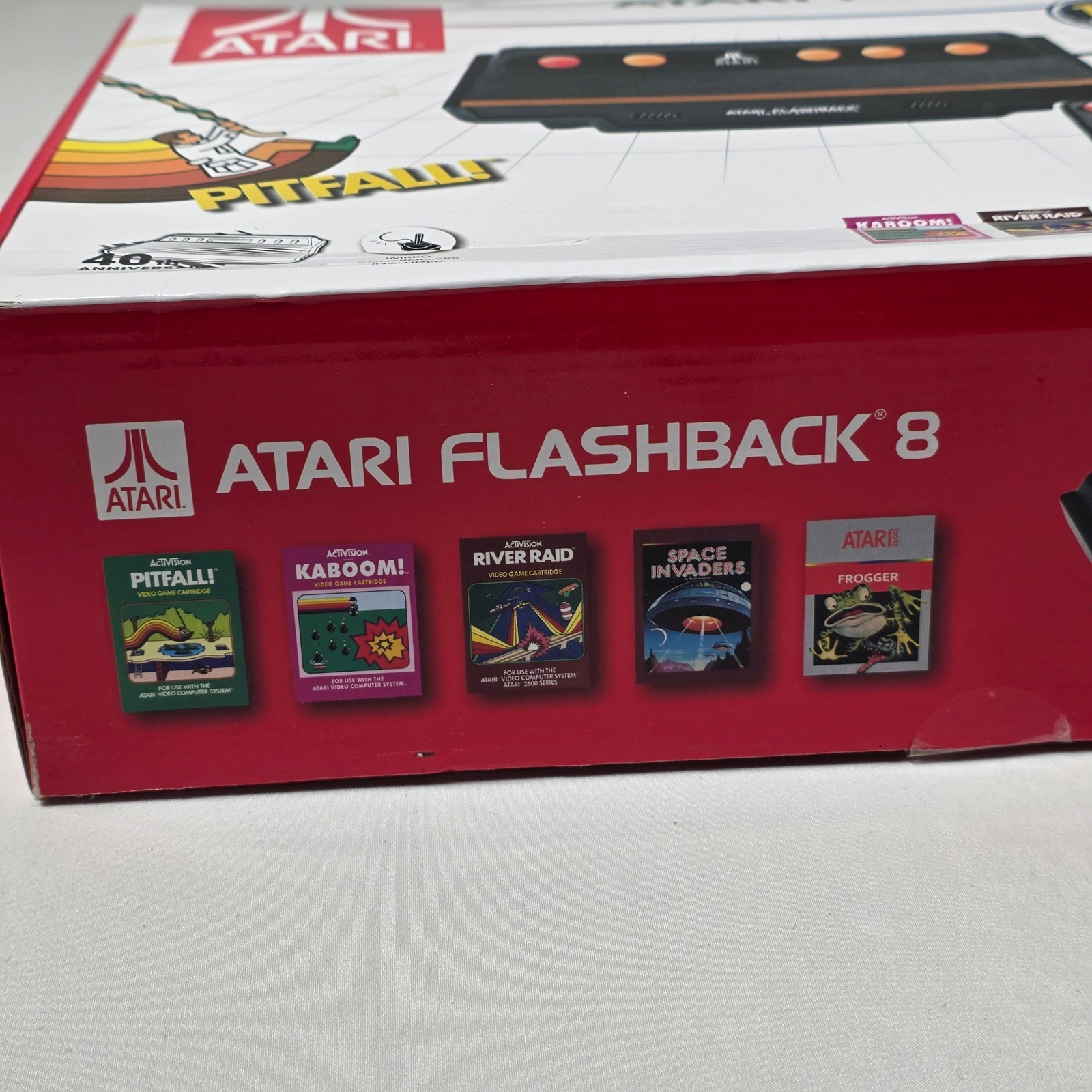Atari Flashback 8 Console 105 Built In Games 40th Anniversary Black (FVS035296)