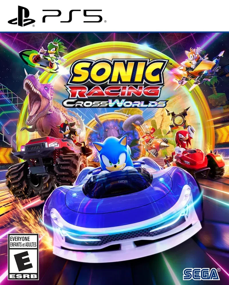 Sonic Racing CrossWorlds (French Cover) PS5 Brand New Game Special (2025)