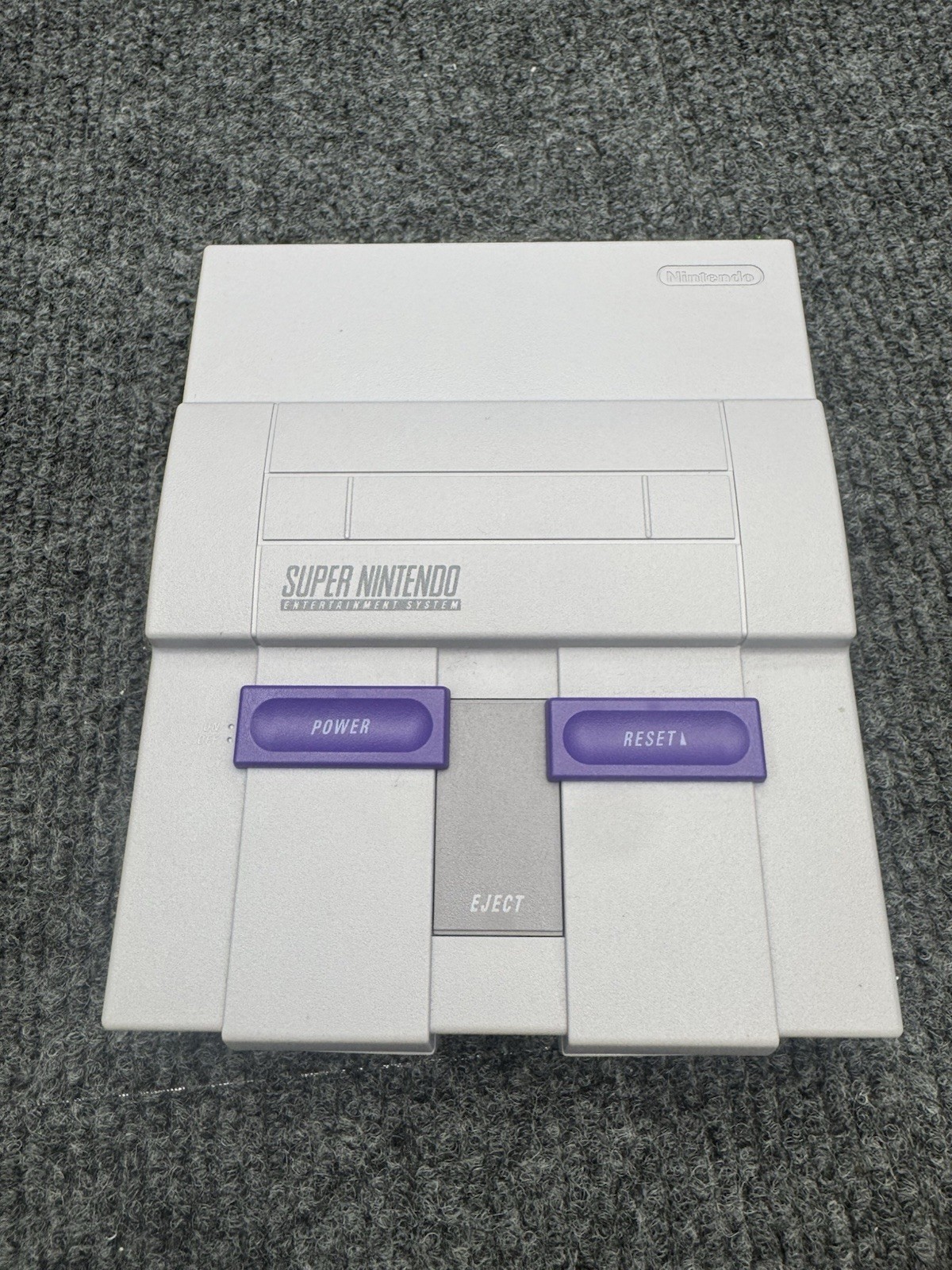 Nintendo Super NES Mini Classic Edition Control Deck W/Controller & Cords TESTED