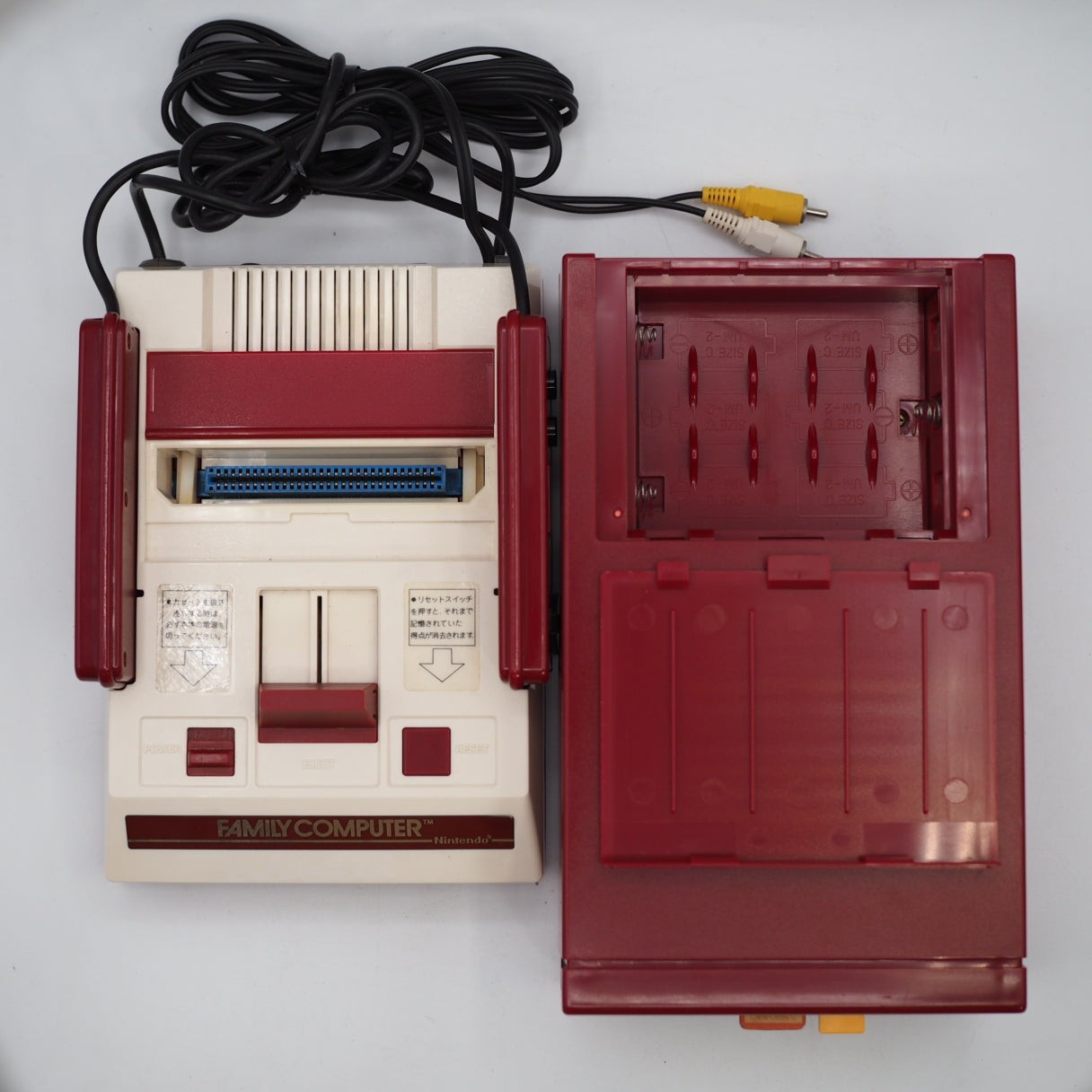 Nintendo Famicom AV Mod + Disk System Console system Boxed NTSC-J Belt Replaced