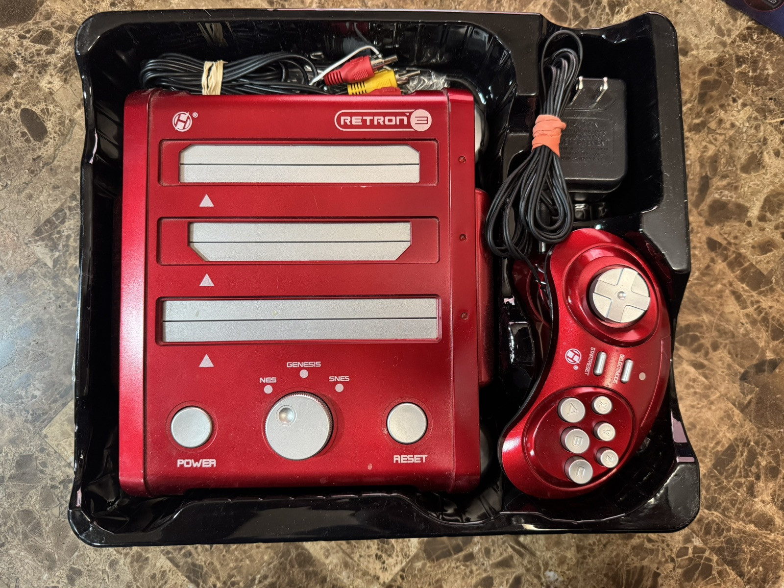Hyperkin Retron 3 Launch Edition Red Console – CIB! NES – SNES – Genesis