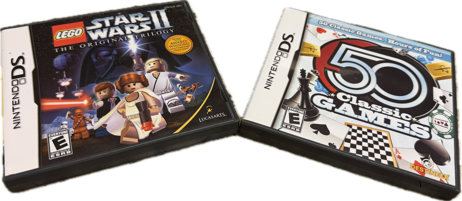Nintendo DS Lite Complete Original Package in Box, with 2 Bonus Games