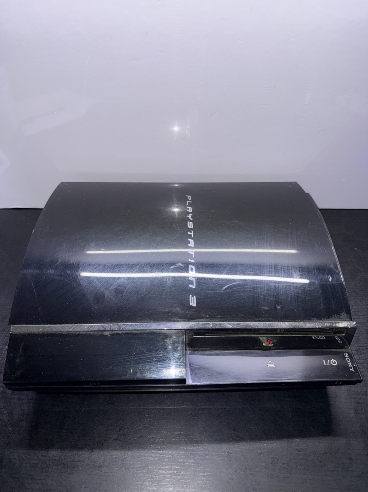 •Parts/Repairs•Sony PlayStation 3 PS3 Phat Console Black Backwards Compatible
