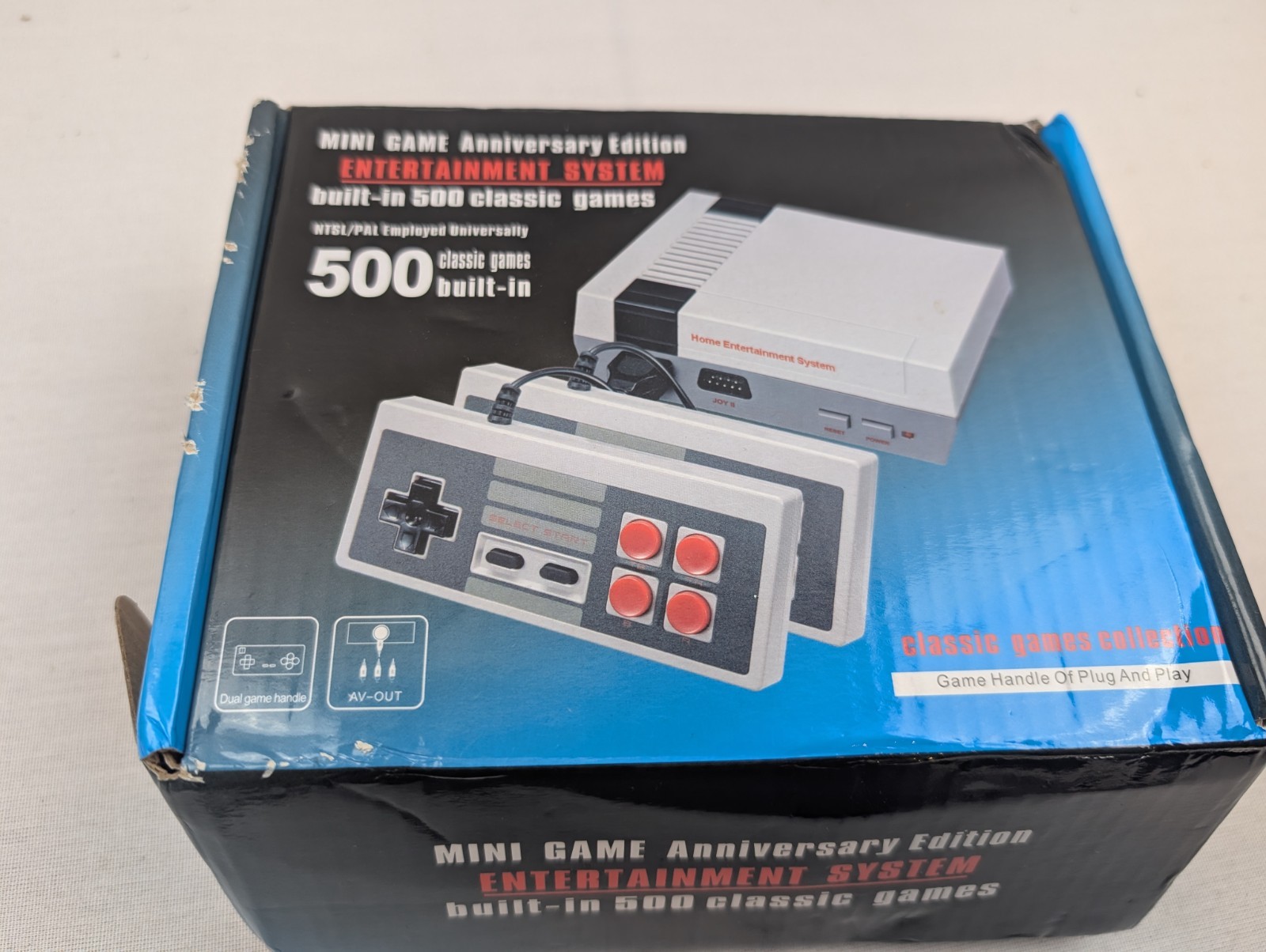 NES Mini Game Entertainment System Anniversary Edition 500 Classic Games TESTED