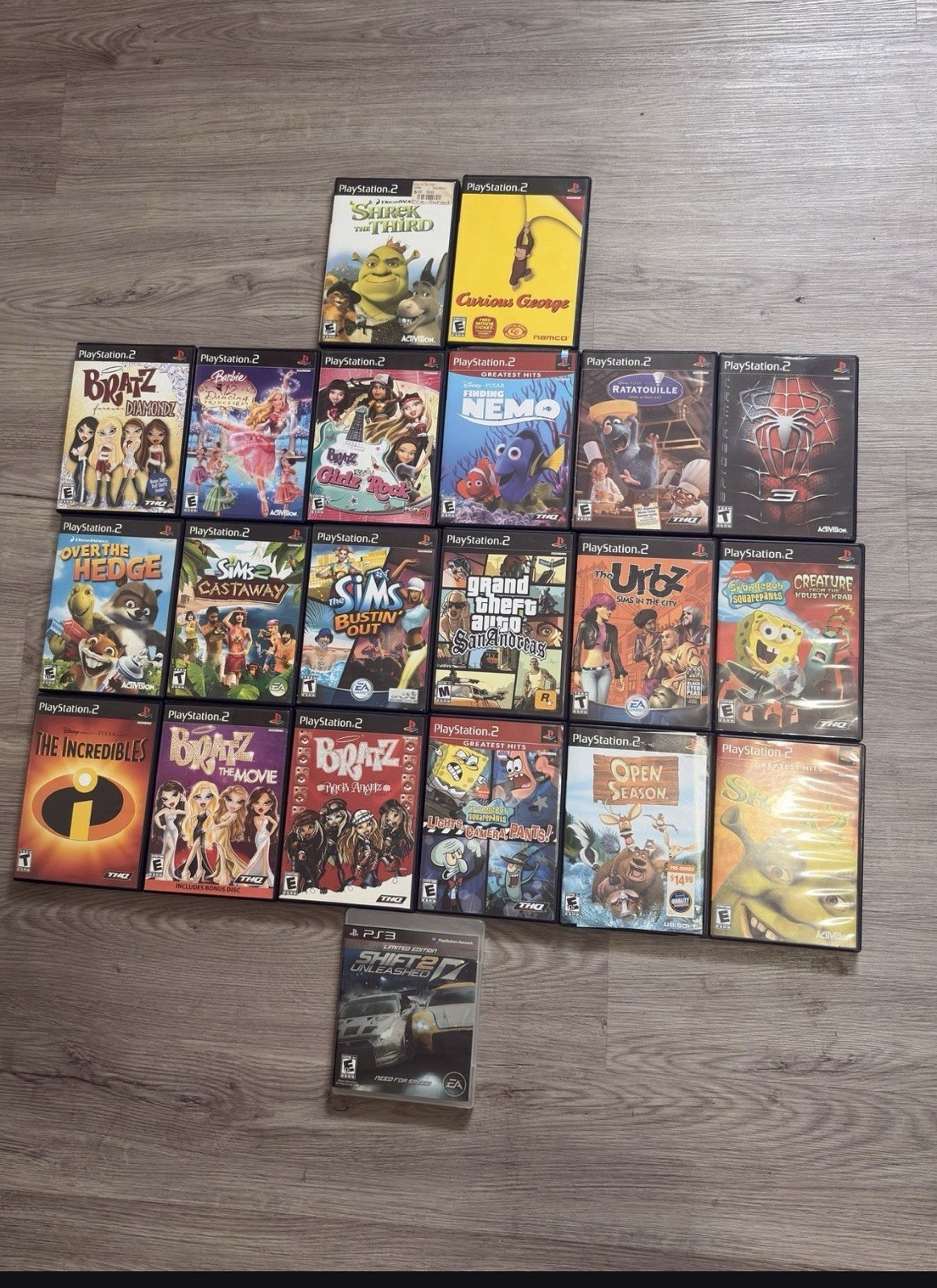 PlayStation 2 Fat Console Bundle HDMI Smart TV Ready 2 Controllers 30+ Games