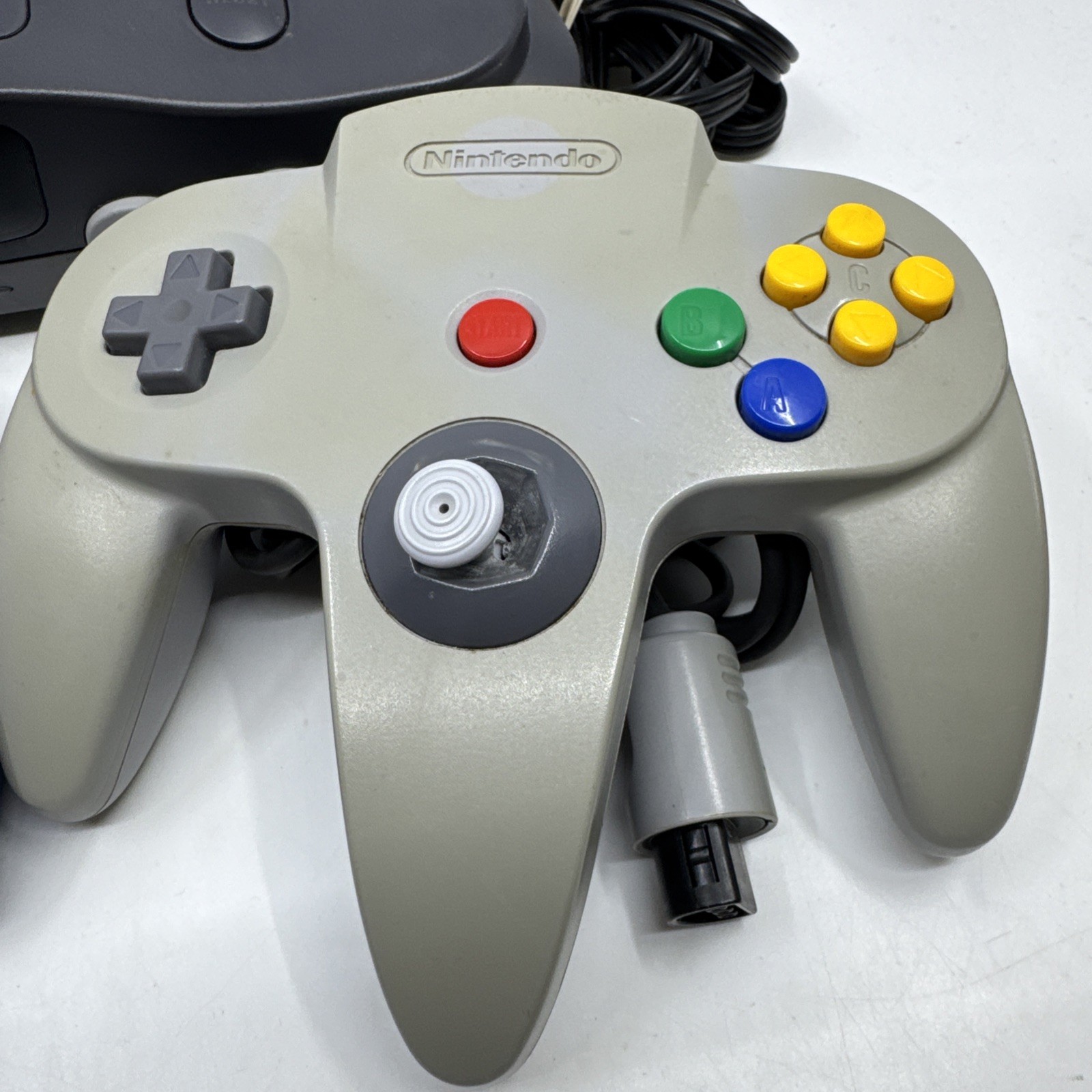 Nintendo 64 N64 Console Bundle, 2 Controllers, 2 Games, Memory Card, Madden