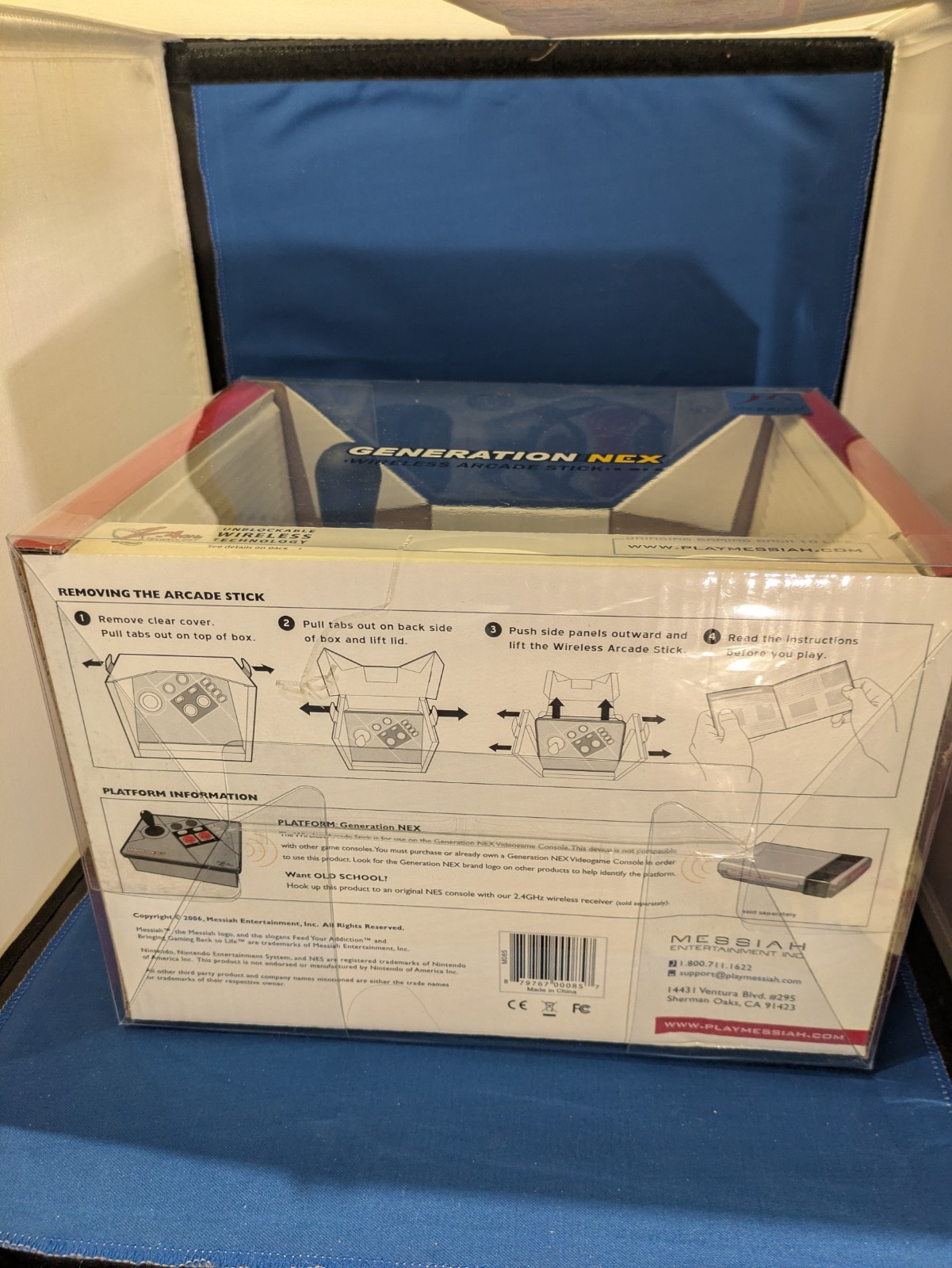 Messiah Generation NEX Wireless Arcade Stick – RARE – NEW NEVER OPENED