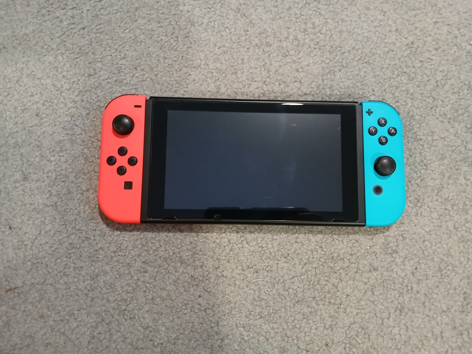 2020 Nintendo Switch 32GB Game Console Neon Red Neon Blue Joy-Cons Cases Lot Set