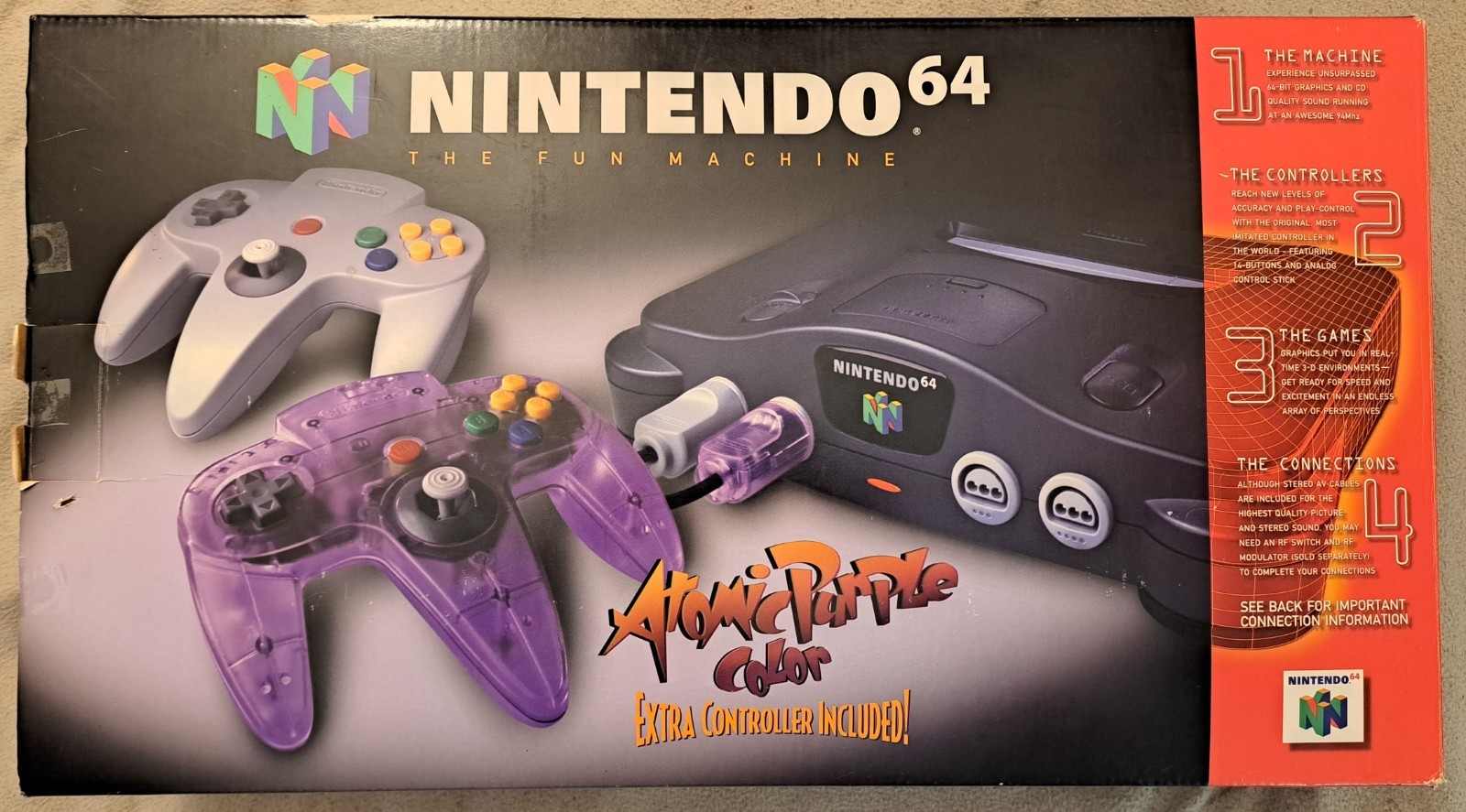 Nintendo 64 (N64) Black Console