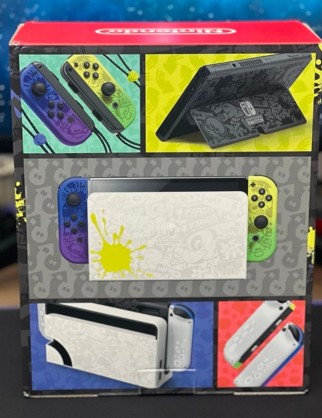 NEW Nintendo OLED Switch Console Splatoon 3 Limited Edition!