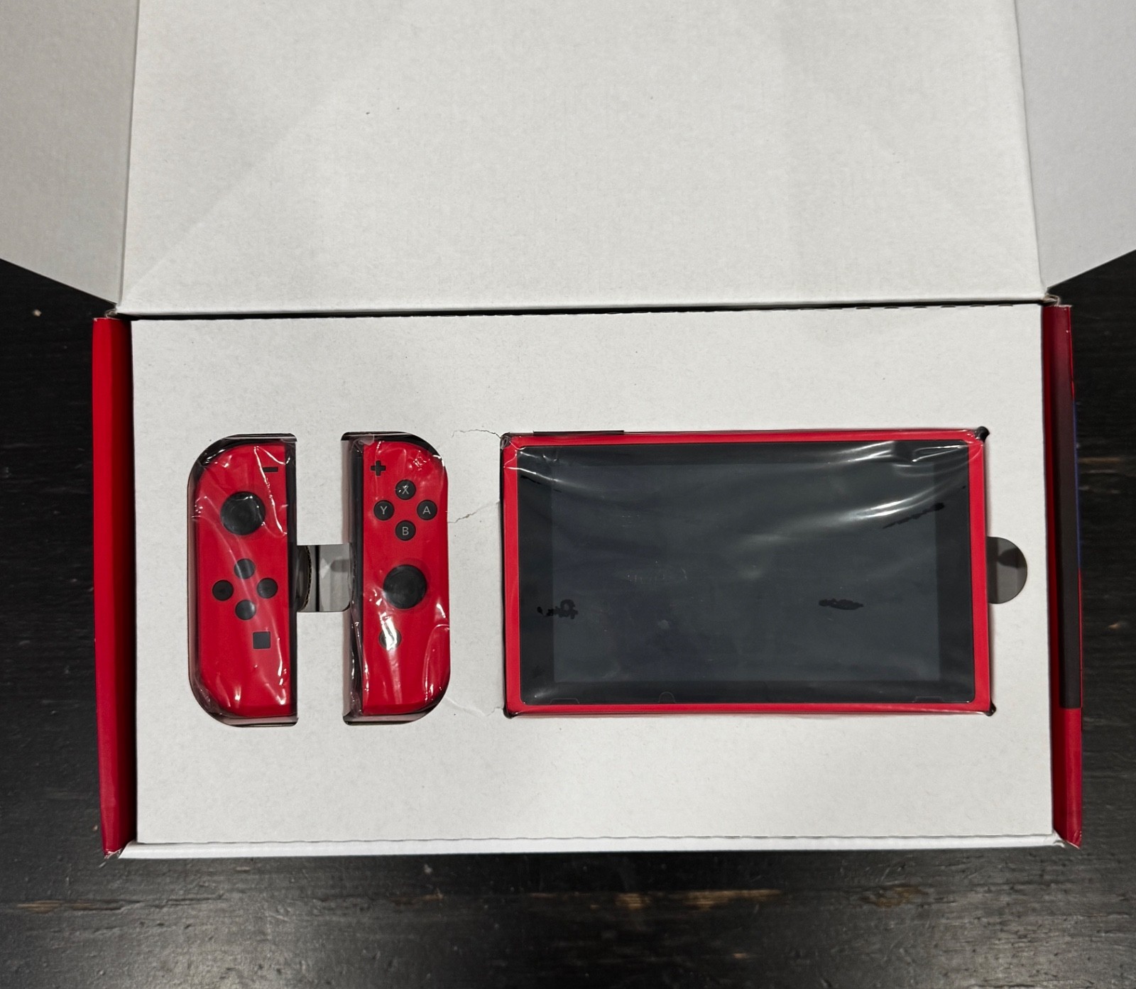 Nintendo Switch Mario Red & Blue Edition v1 – Complete In Box – Unused