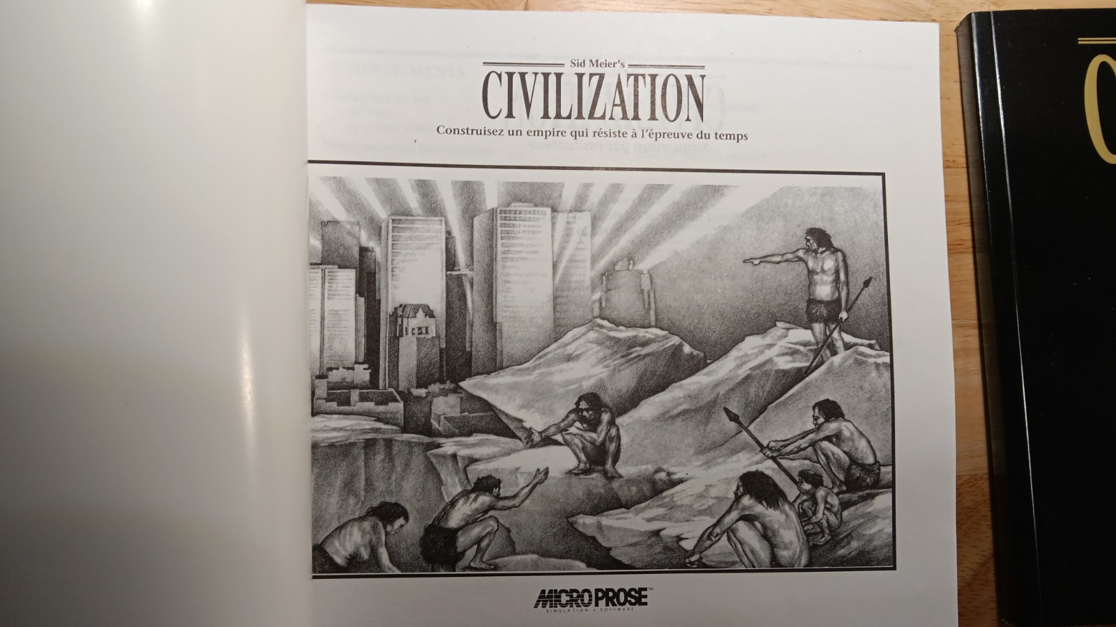 Sid Meier’s Civilization 1991 MicroProse Manuals French German Manuals 1996 CD