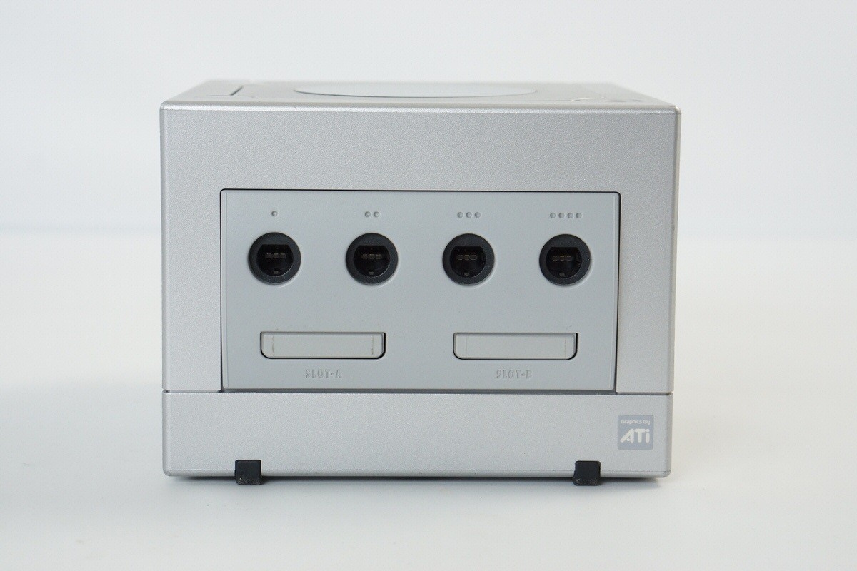 GameCube Silver Console System Boxed DOL-001 JP For Japan Game CD DNM10199731
