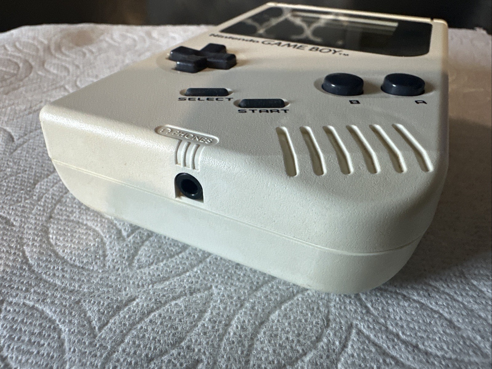 Authentic Original White Play It Loud Gameboy, Tested, HTF Color! Please Read!