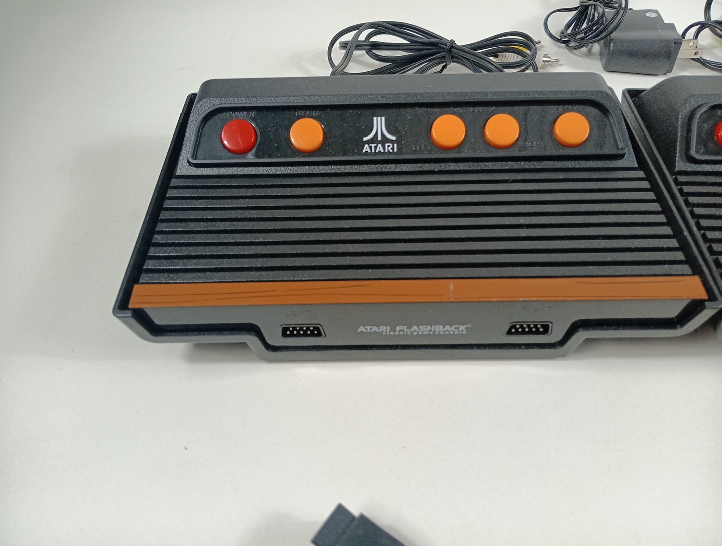 Atari Flashback 5, 6 & 7 Classic Console Lot TESTED 2 Controllers 2 Power Cords