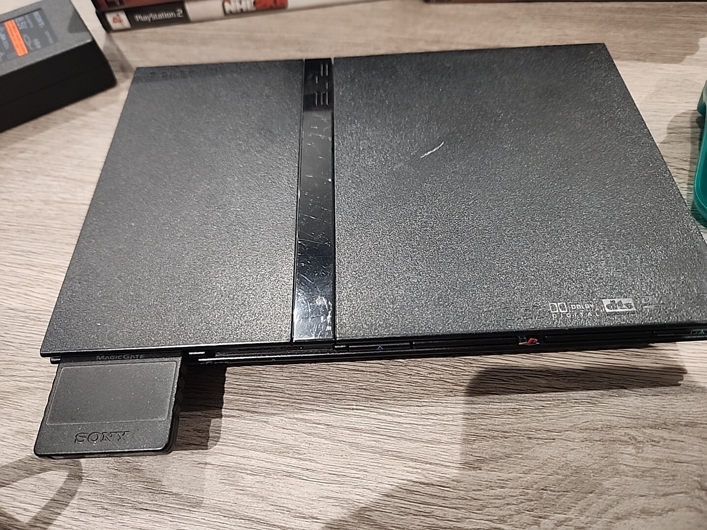 Sony PS2/PlayStation 2 Slim Bundle SCPH-77001 15 Games, 2 Controllers, Mem Card