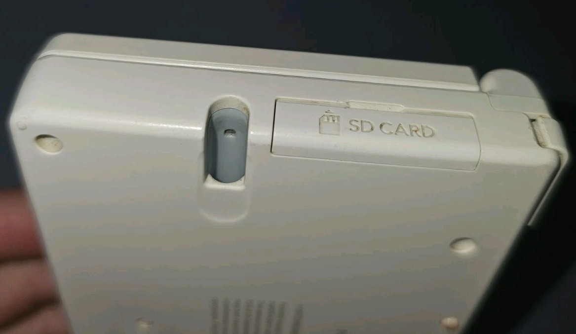 Nintendo DS Console White Tested Working No Stylus No Charger 2008
