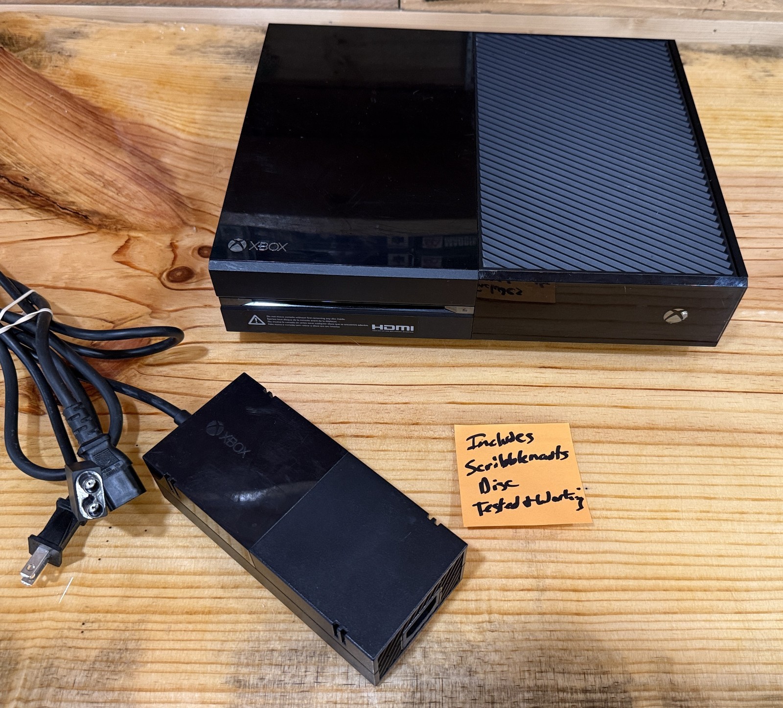 Microsoft XBOX One 500GB Black Console (Tested & Working)