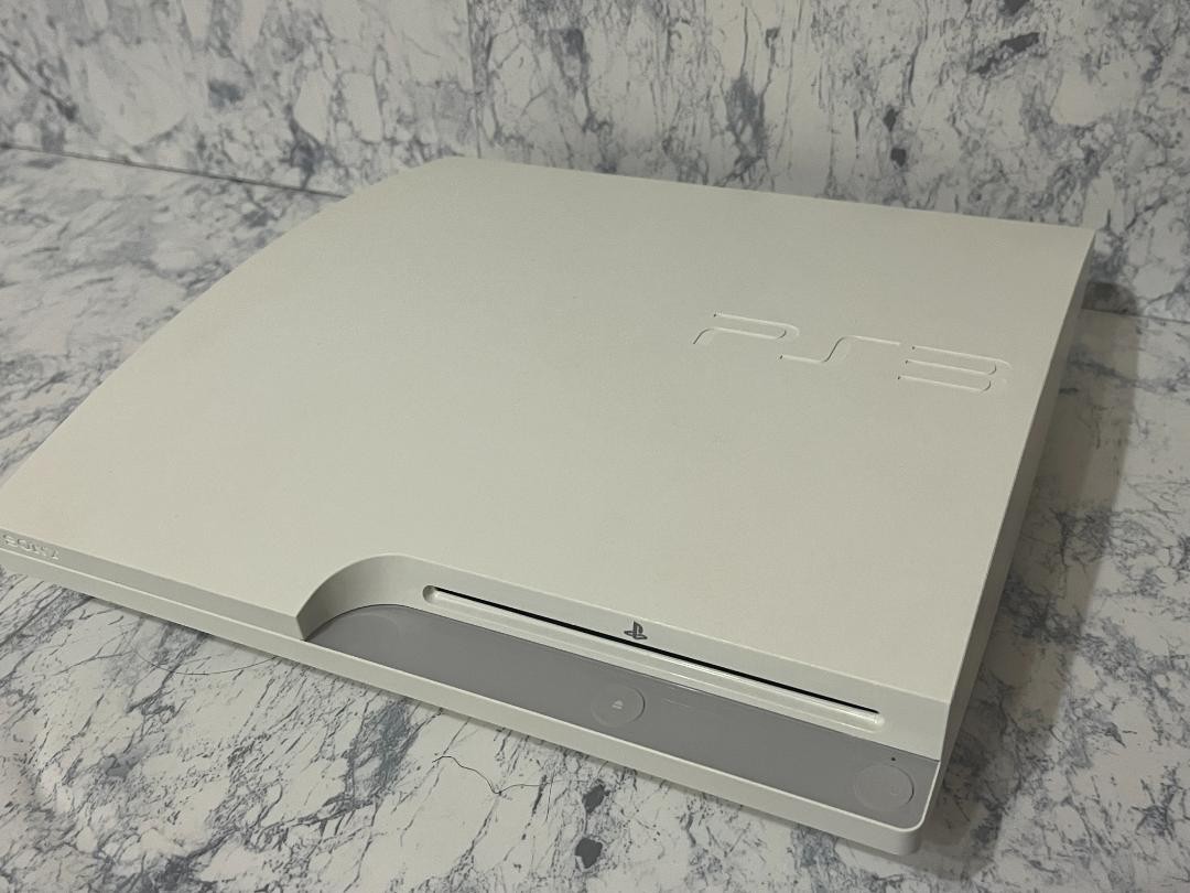 PlayStation 3 (160GB) Classic White CECH-2500A japan game Console & controller