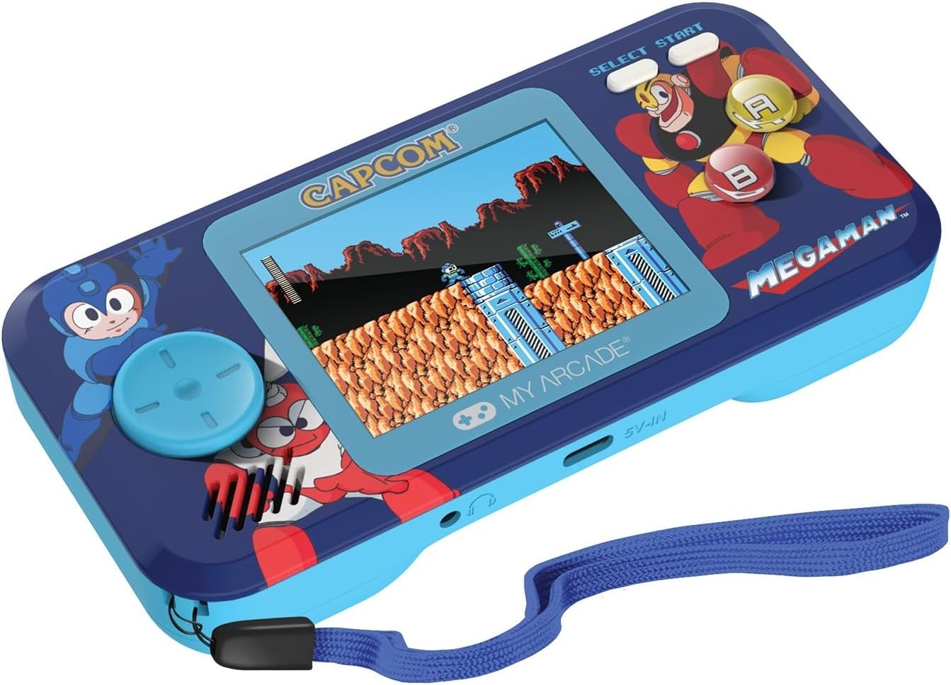 Portable Mega Man Pocket Player: 6 Memorable Arcade Classics in Handheld Format