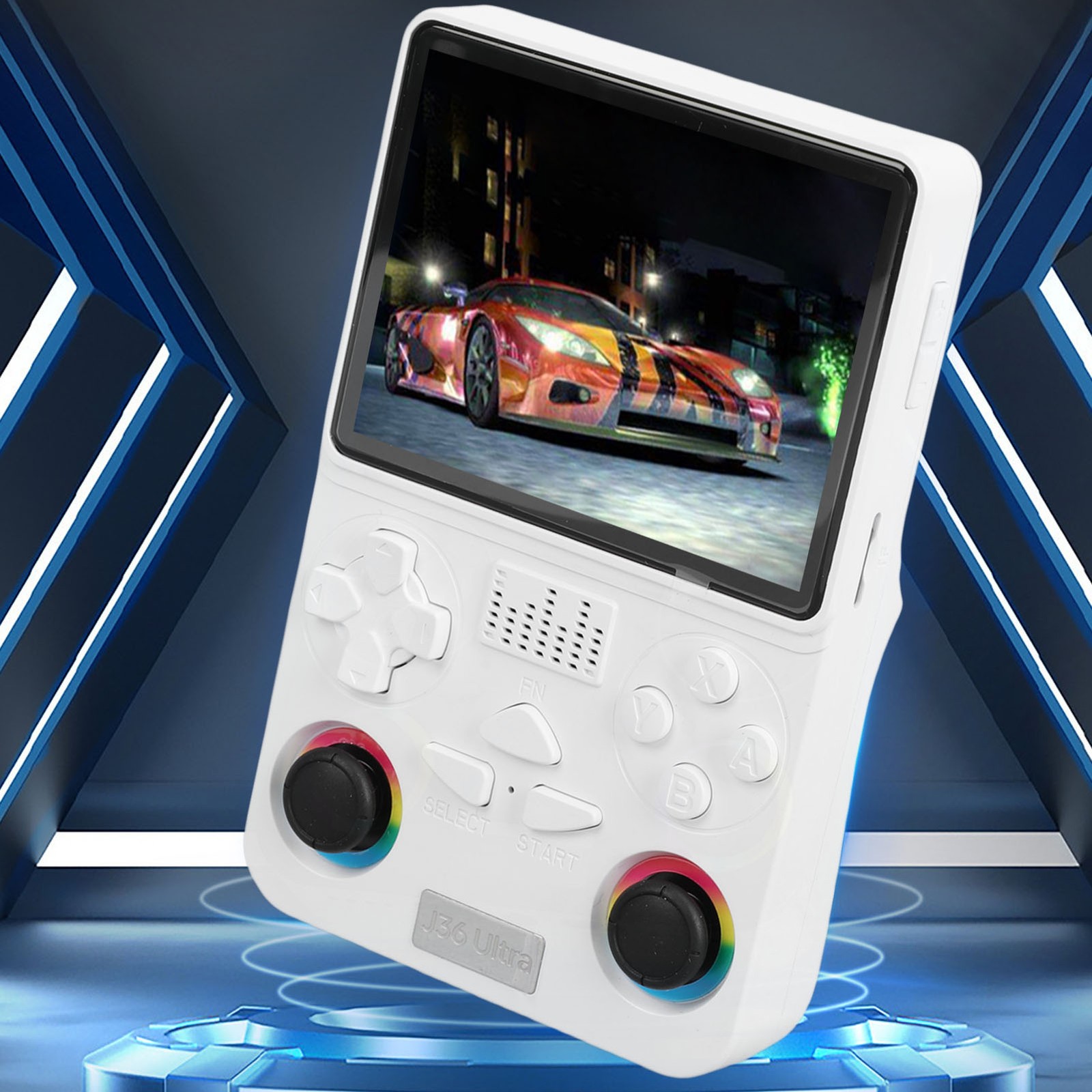 Retro Handheld Game Console 4 Inch Screen Built In 64GB Small Memory Card S RBAB