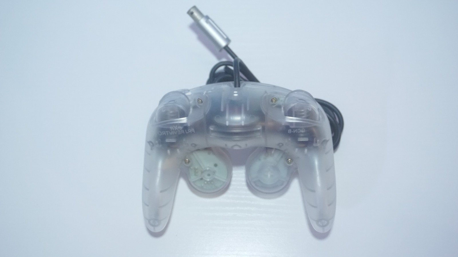 Clear Blue Nintendo GameCube Console DOL-001 (USA) with LEDs & Controller