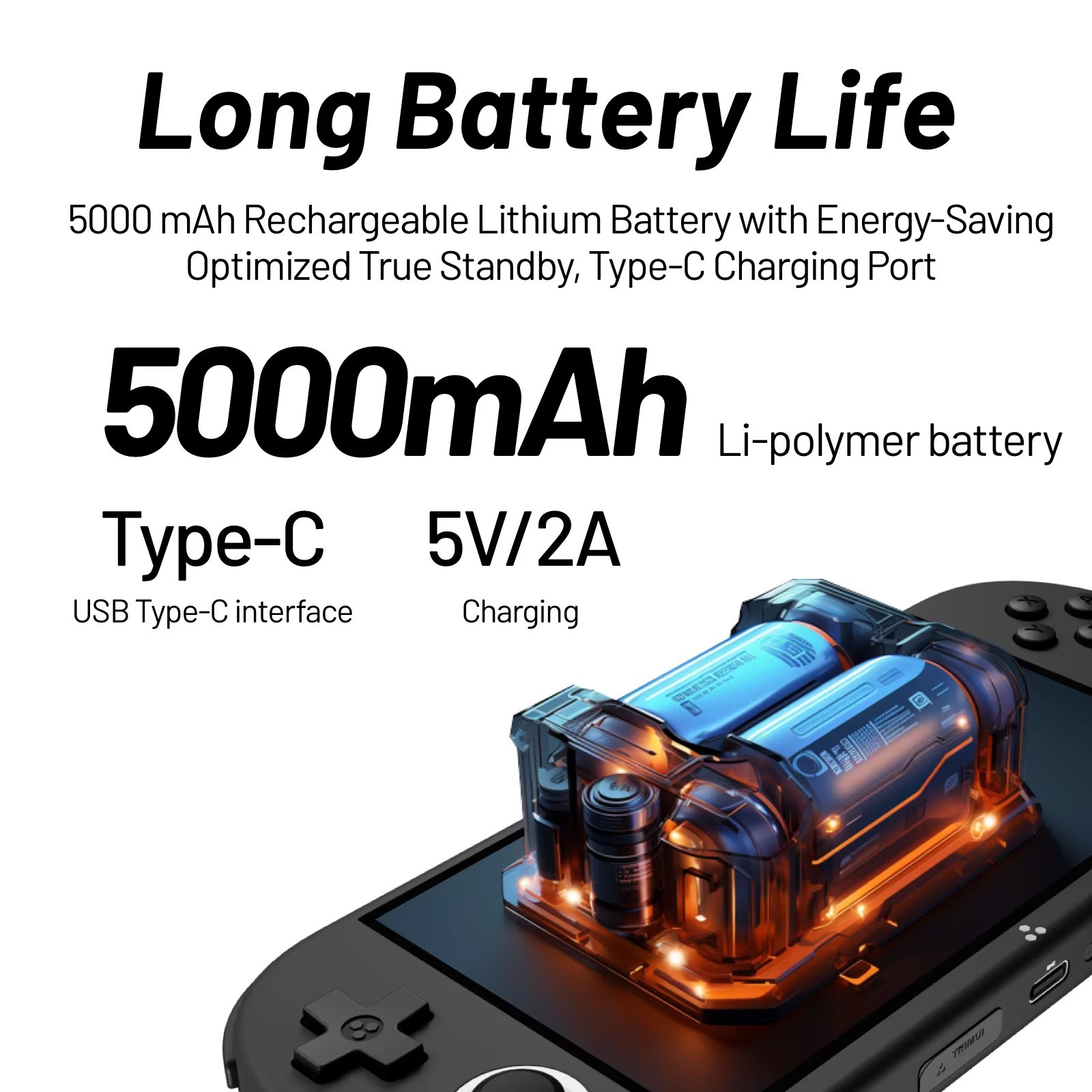Trimui Smart Pro S Handheld Console Octa‑Core 2.0GHz