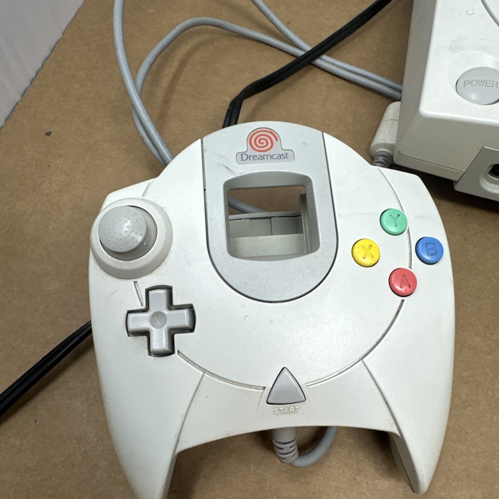 Sega Dreamcast Console Bundle w/ Controller Cables Retro System