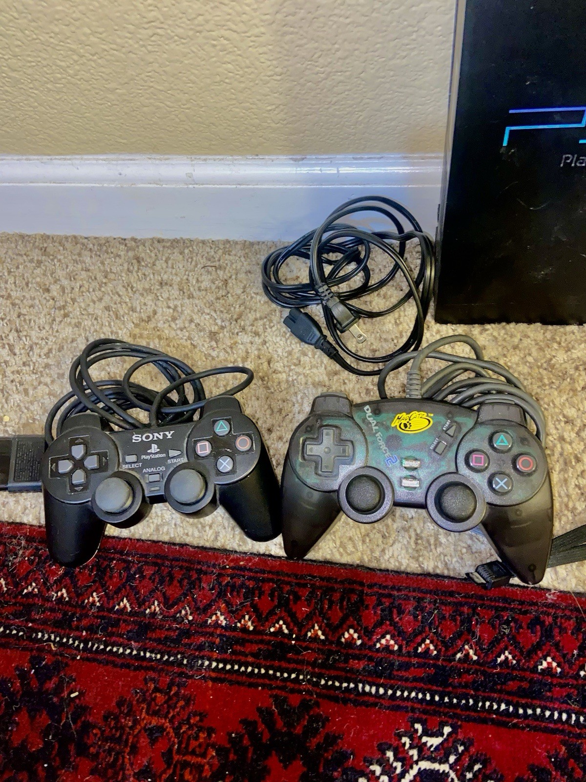 Sony PlayStation 2 PS2 Black Console Gaming System SCPH-35001