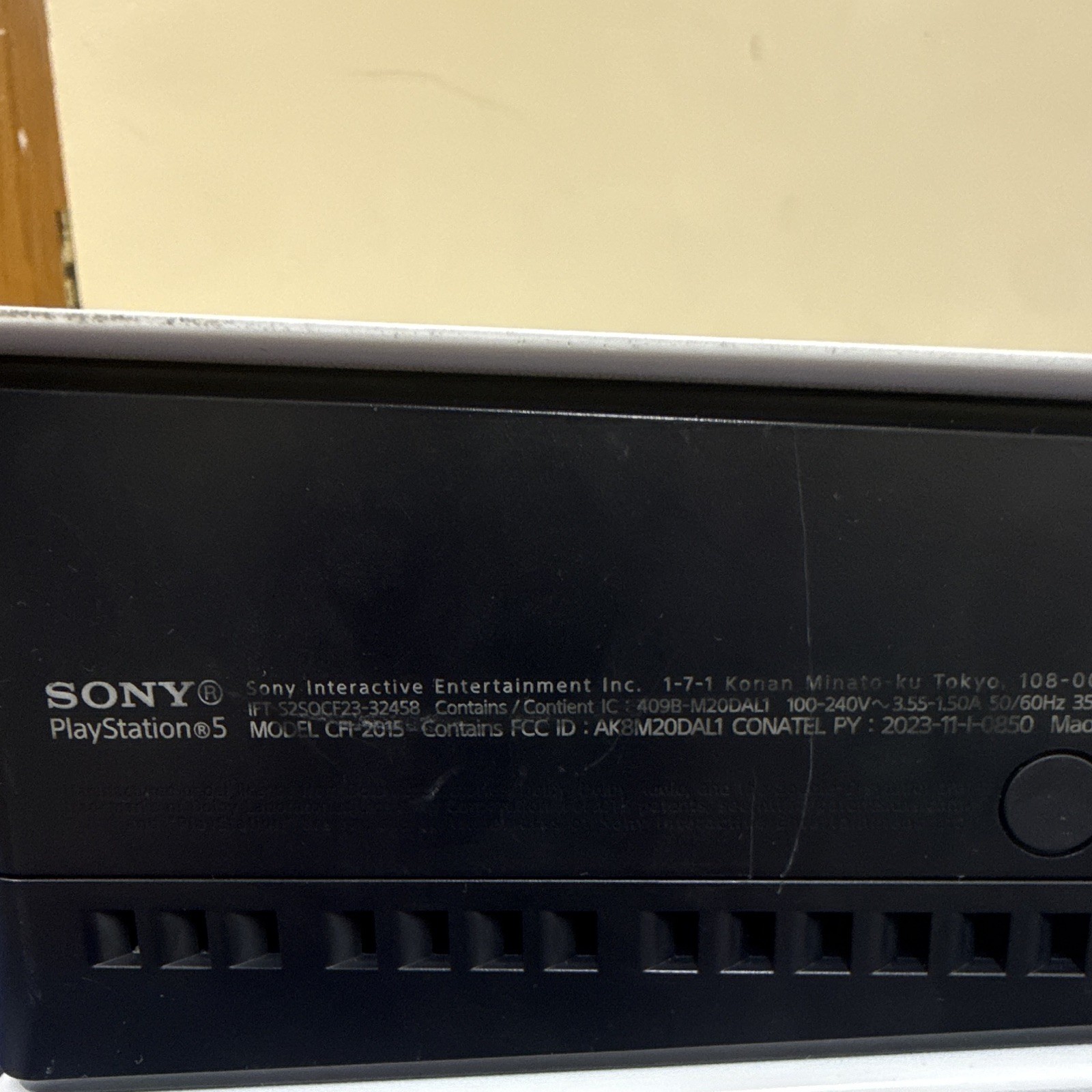 Sony PlayStation 5 PS5 Disc Console Blu-Ray 1TB 4K White/Black CFI-2015B