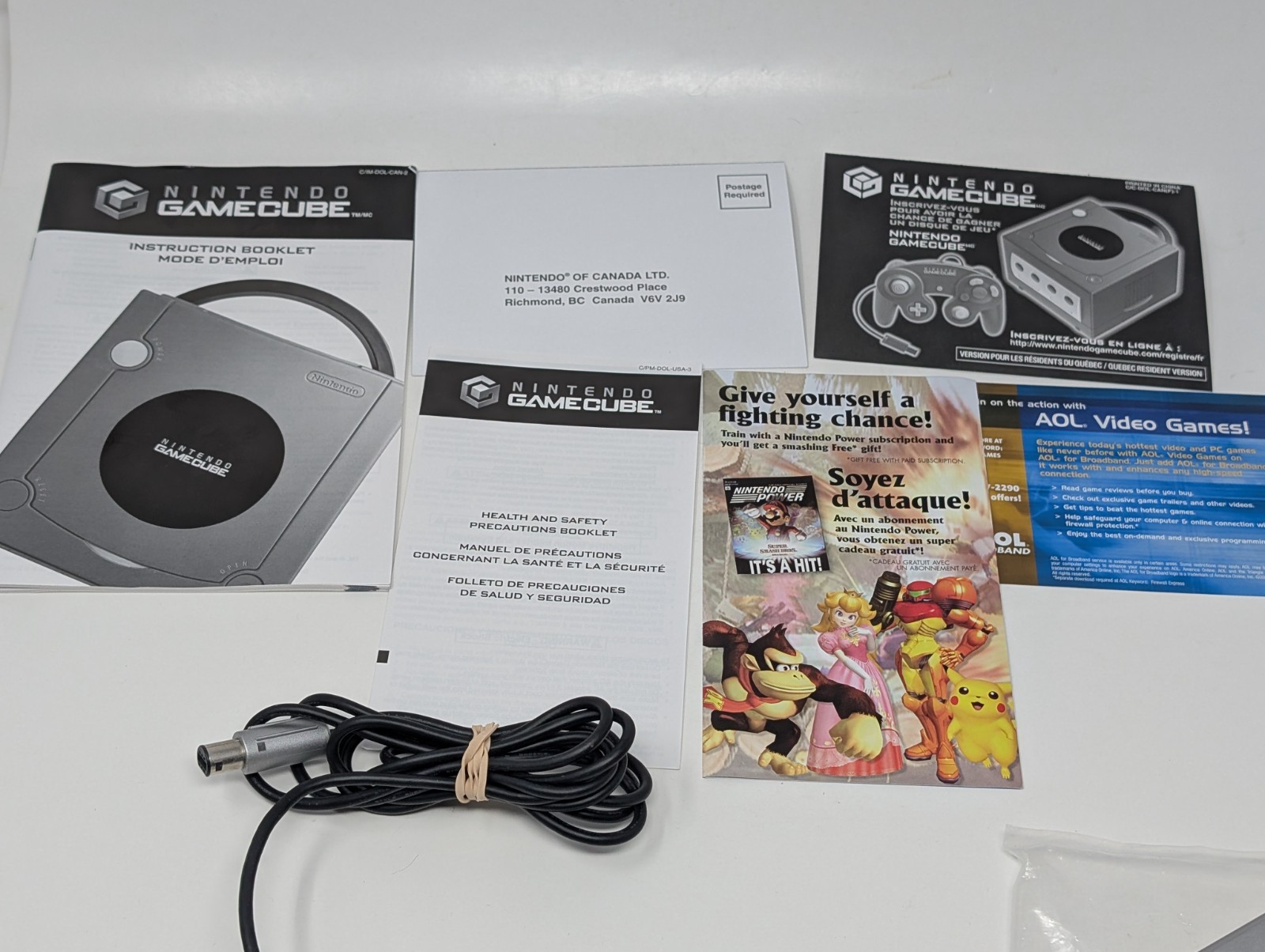 Gamecube Platinum Mario Kart Double Dash – CIB Complete