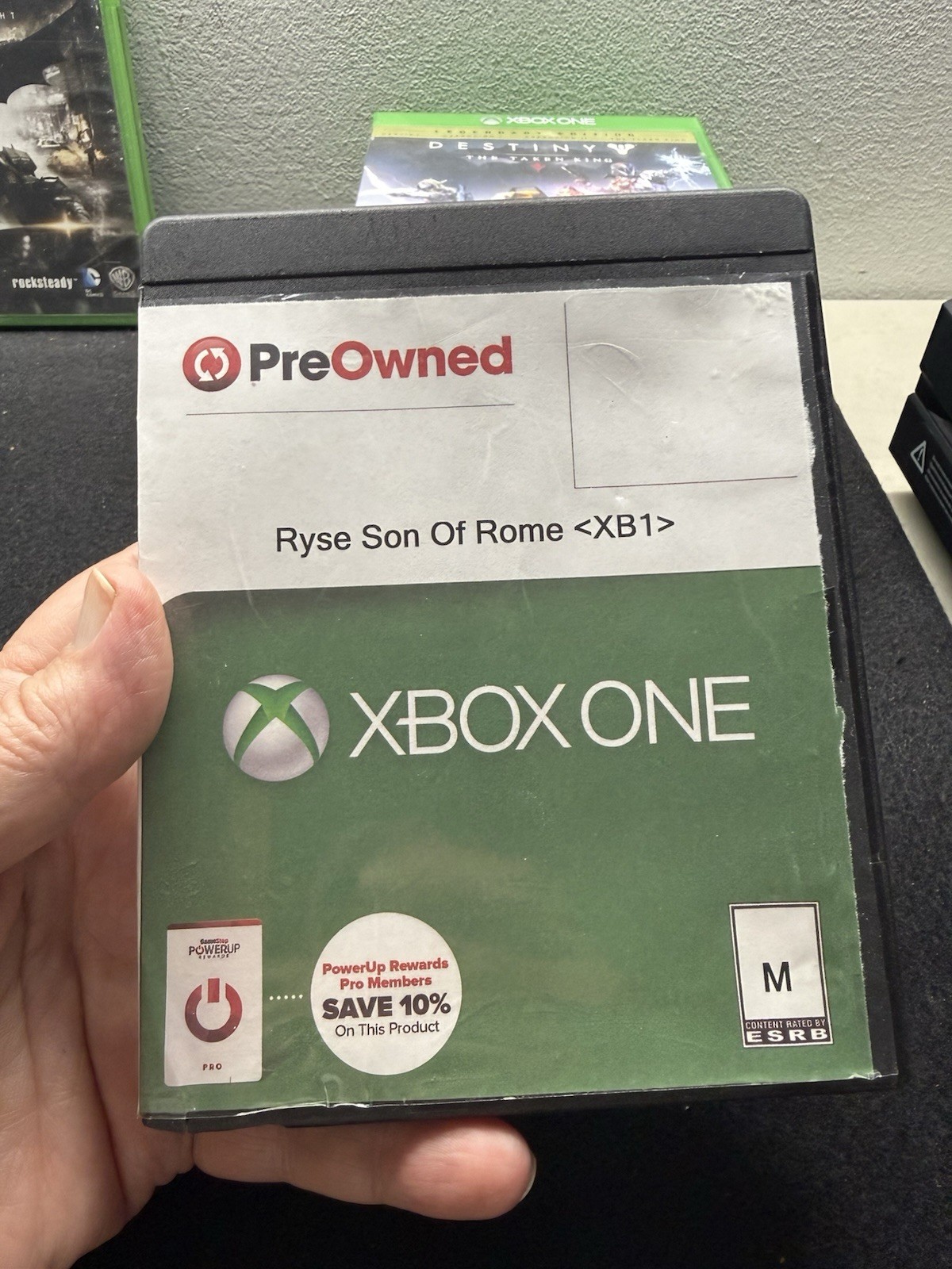 Microsoft Xbox One 1Tb Model #1540 Console w/ Controller, Cables & 9 Games