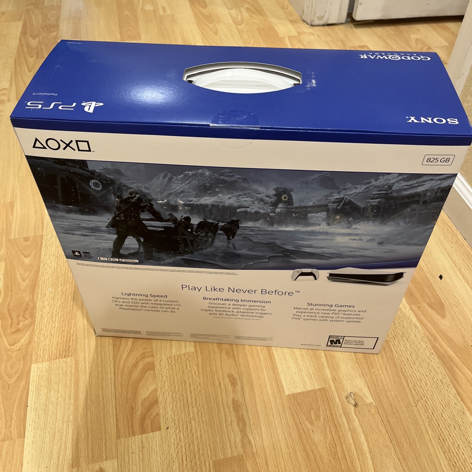 Sony Playstation 5 Disc Version PS5 Console & Dual Charging Dock Station Bundle