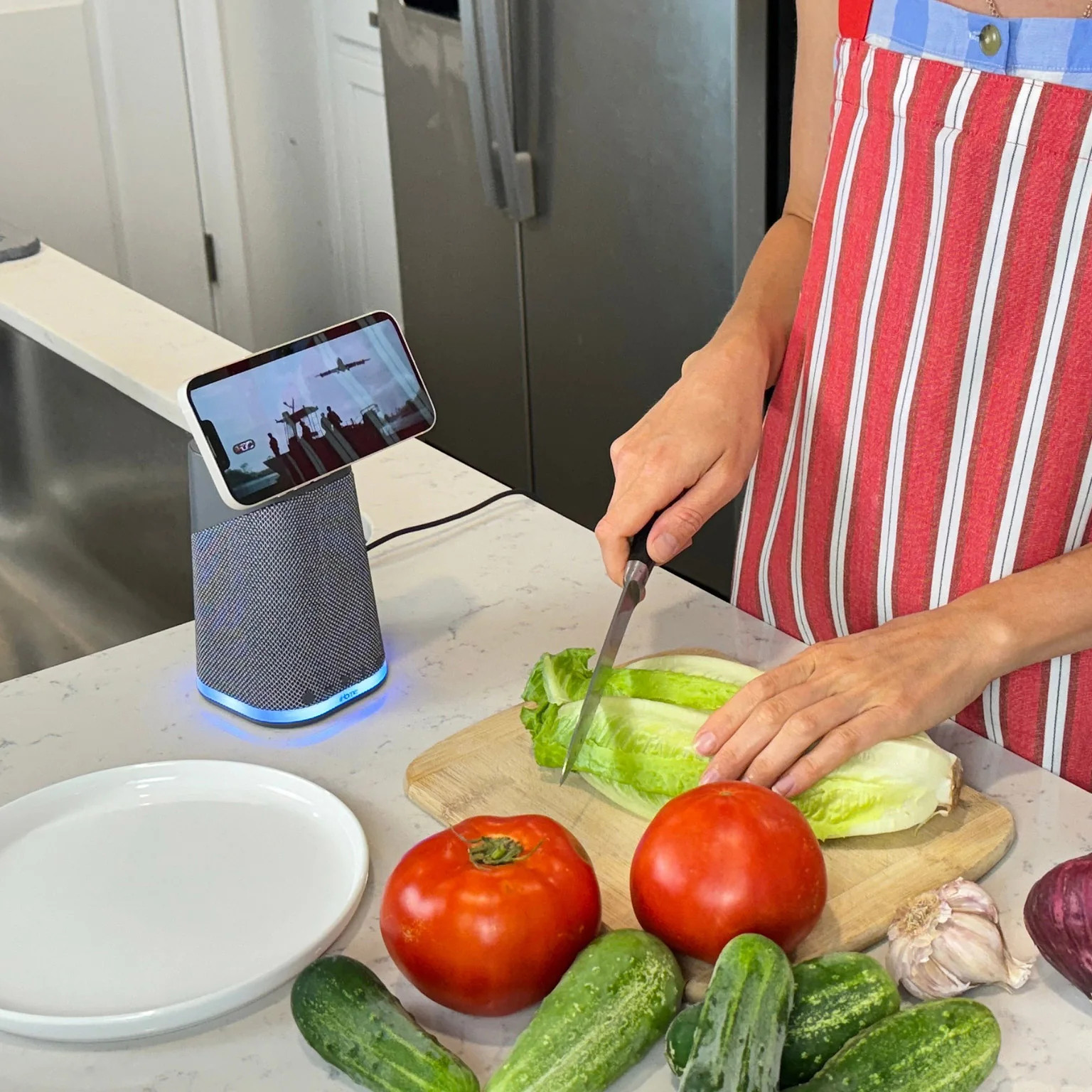 Charging Station with Bluetooth Speaker
