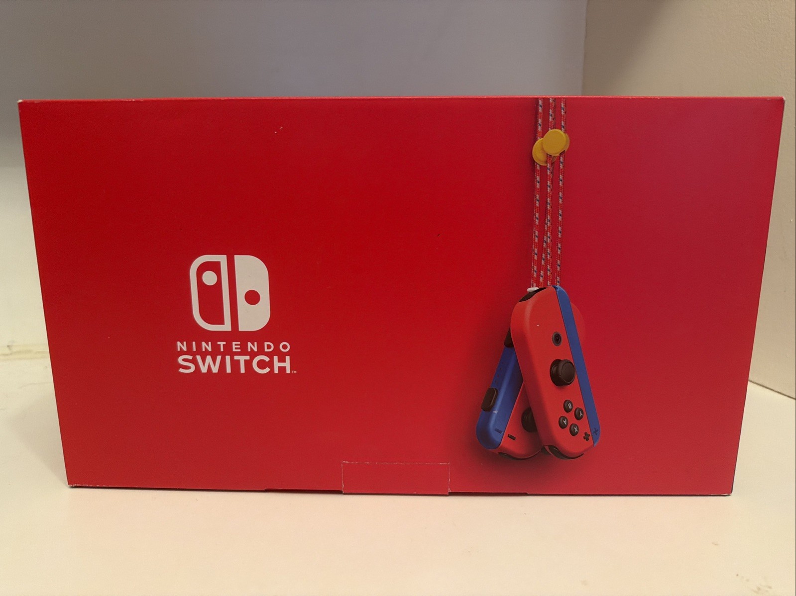 Nintendo Switch Mario Red & Blue Edition Plus 2 Screen Protectors