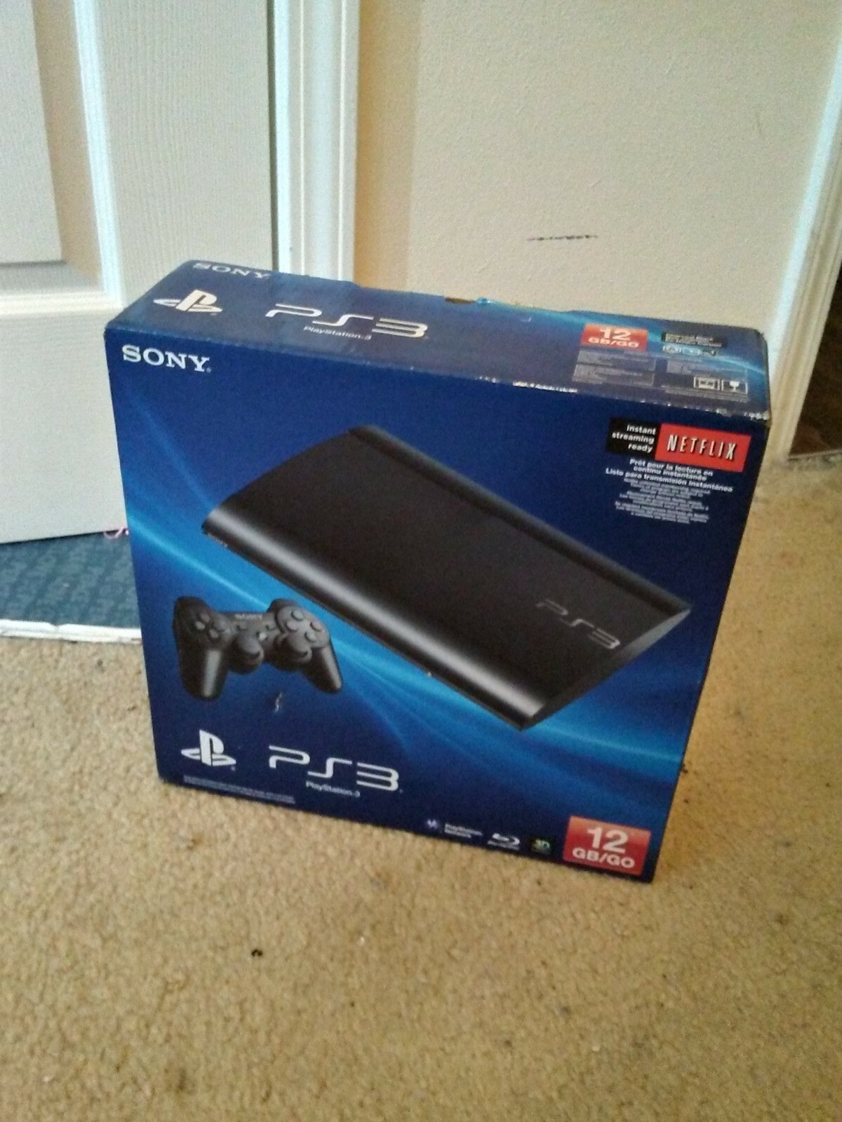 Sony Playstation 3 Slim 12GB Video Game Console – Black