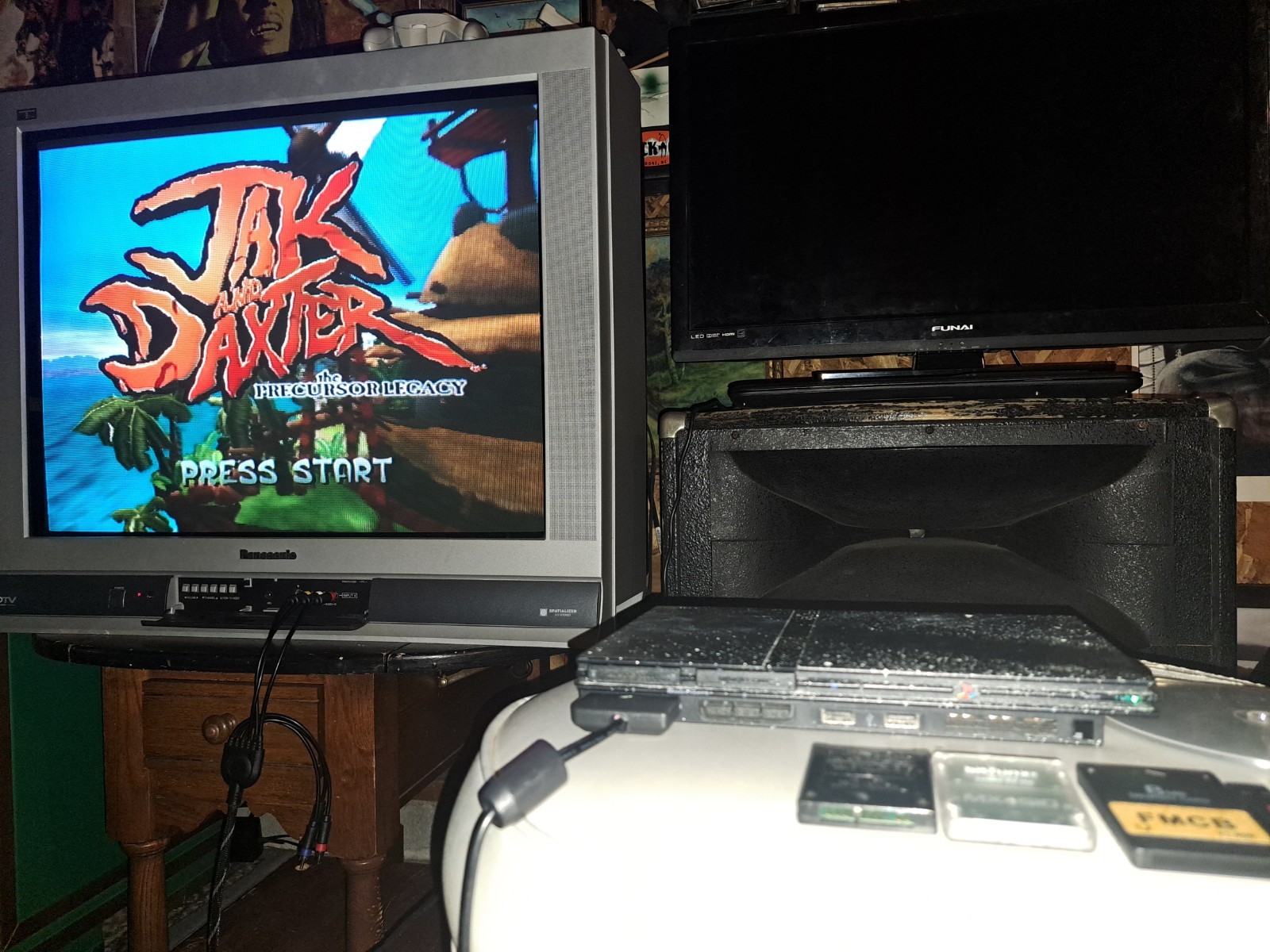 Sony Playstation 2 70000 Japanese Plays US Games With Power Adapter