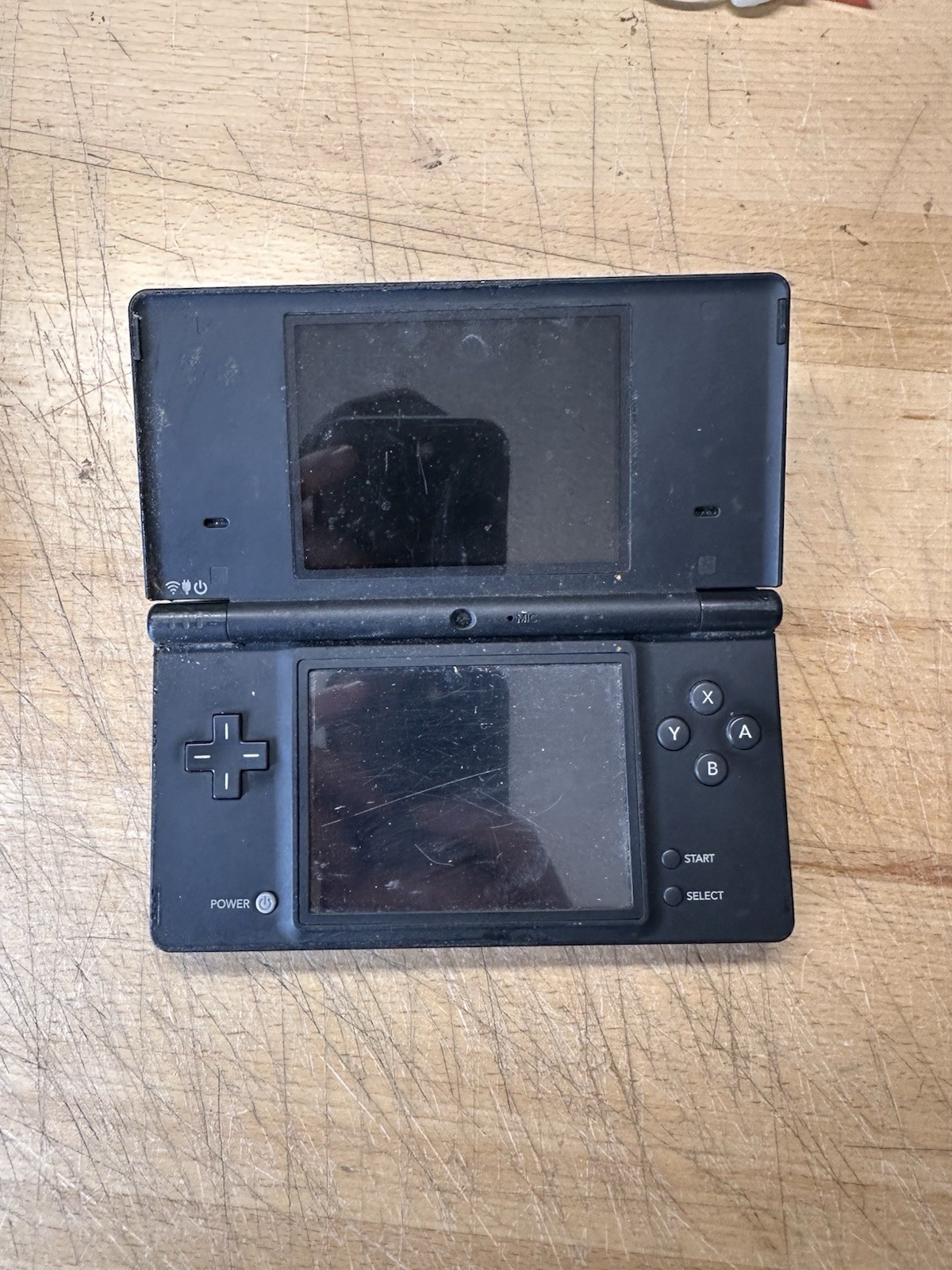 Nintendo DSi Launch Edition Black Handheld System READ DESCRIPTION