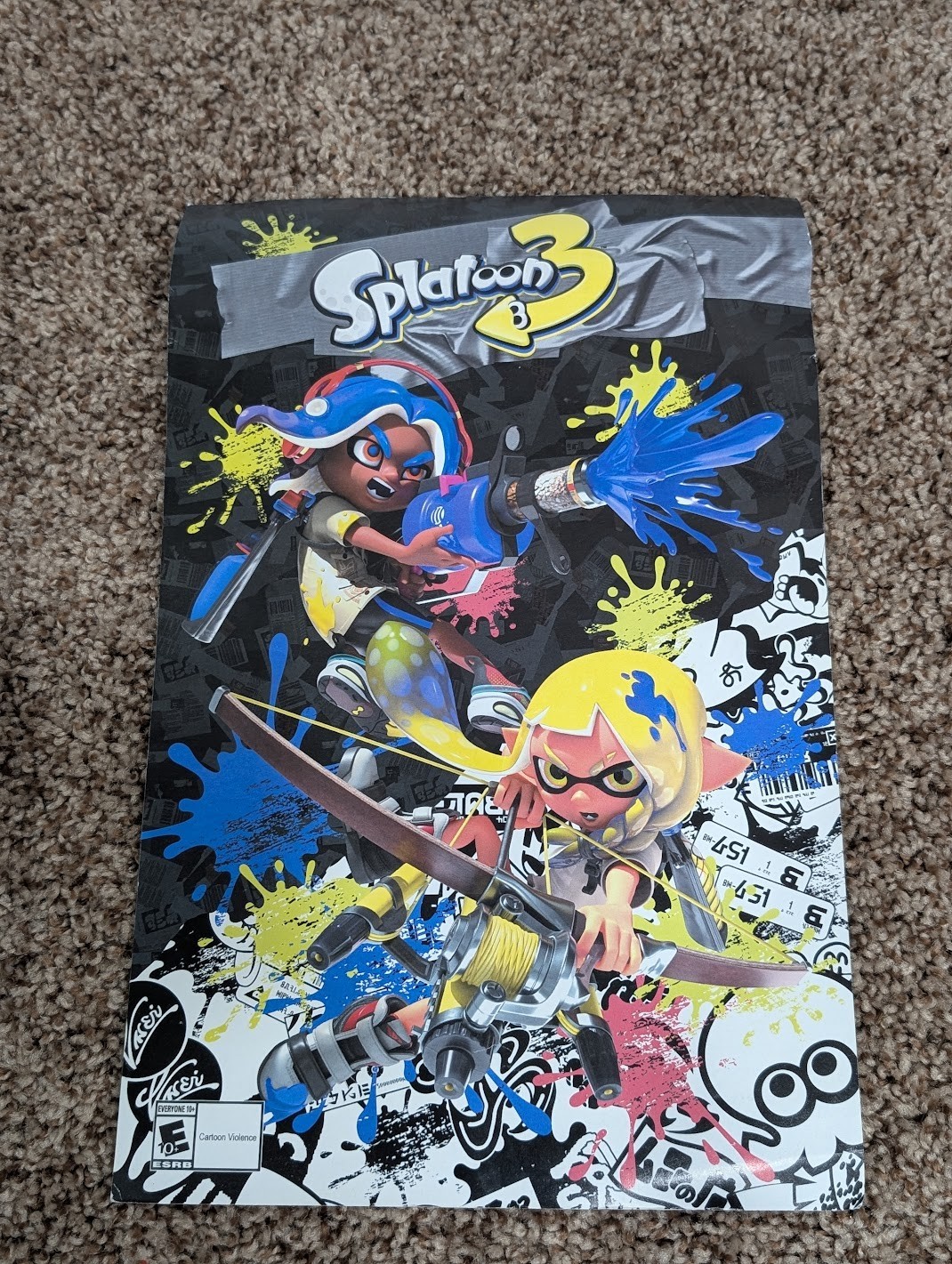Nintendo Switch (OLED Model) US NTSC Splatoon 3 Edition Console NEW w/ Bonus Ad