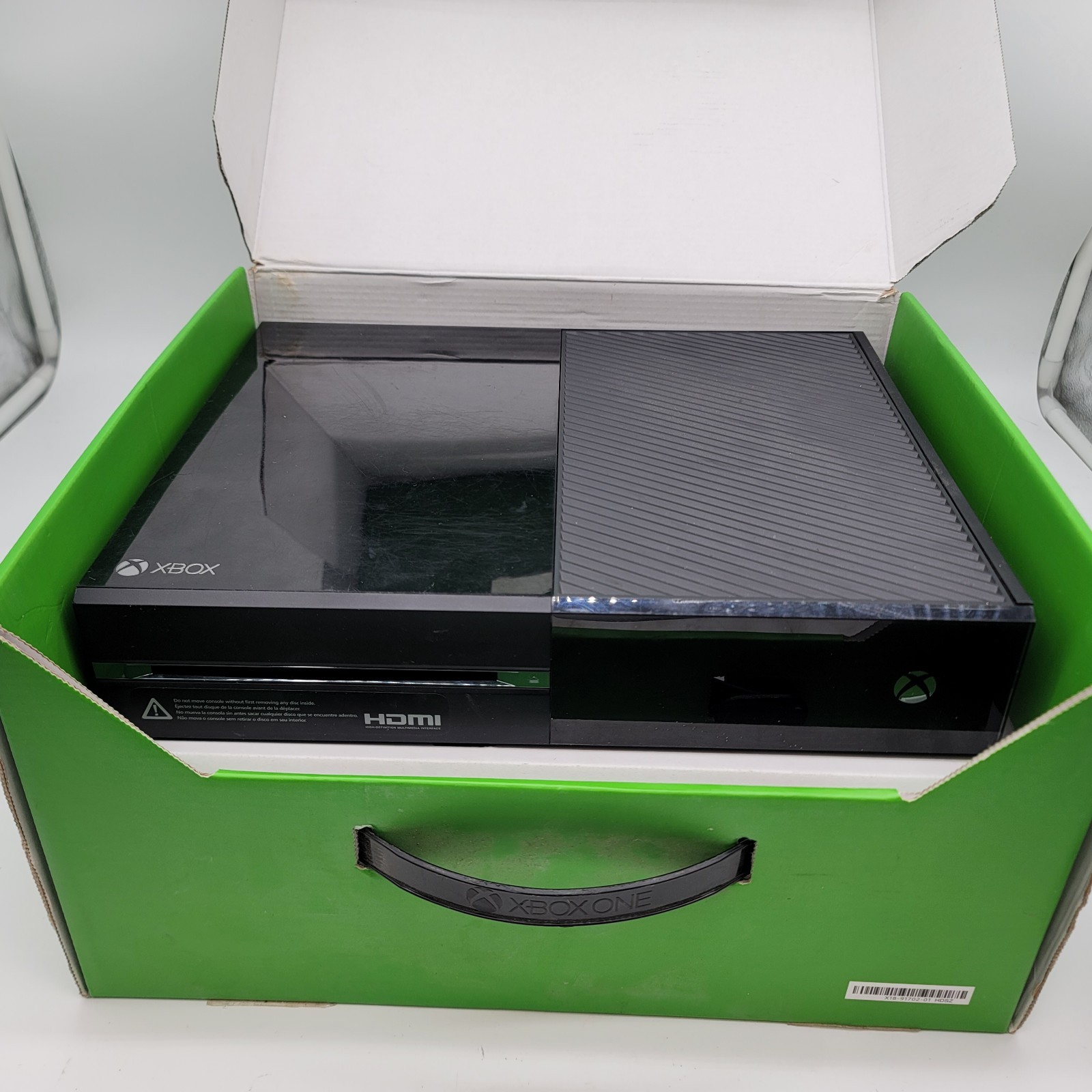 Xbox One Console w/ Kinect Controller Power Tested Works No HDMI Cable