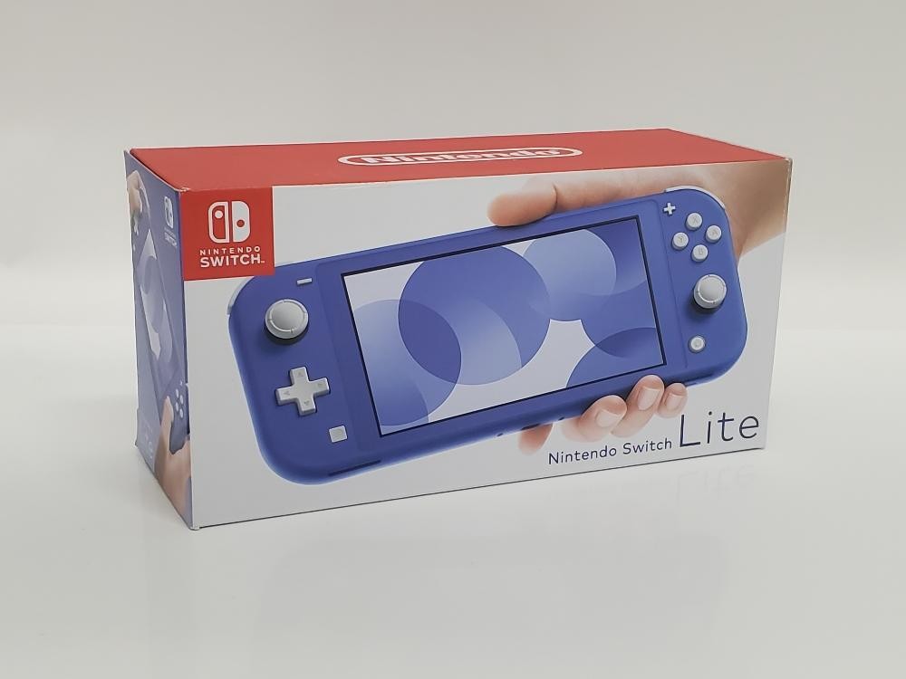 Nintendo Switch Lite Blue Handheld Gaming Console Compact Portable System
