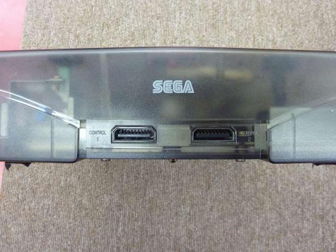 SEGA Saturn Skeleton Clear Console HST-3220 Limited 30000 Units Japan Rare