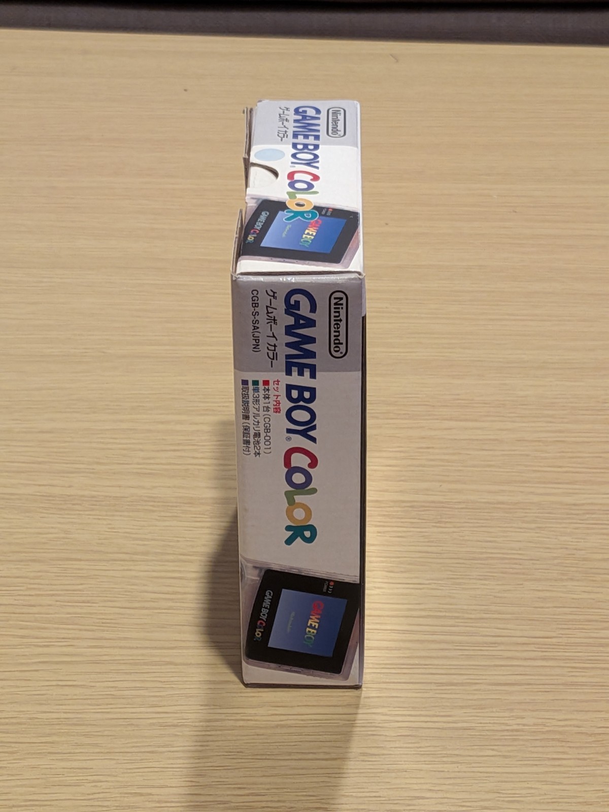 Nintendo Game Boy Color Clear Console Japanese Boxed Tested + Pokemon Yellow