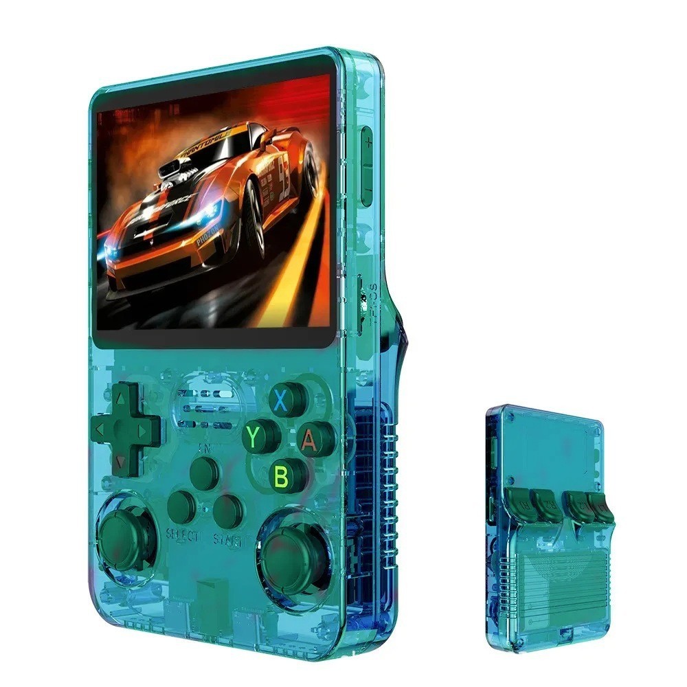 R36S Retro Handheld Video Game Console 64/128GB 20000 Games 3.5 Inch IPS Screen