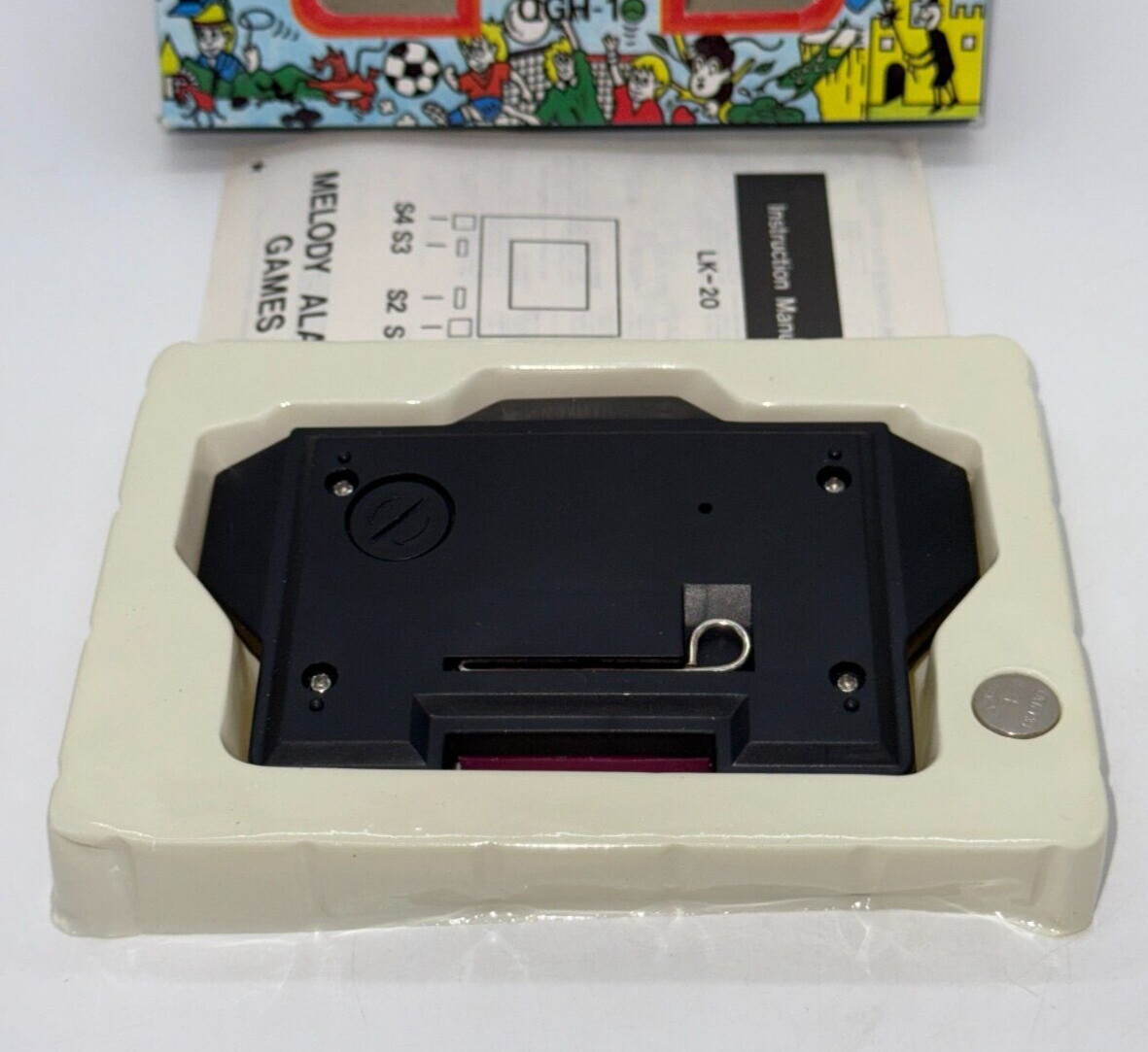 MOTORCYCLE – LCD Game & Watch Portable Console – 1990’s – DEADSTOCK – BOXED
